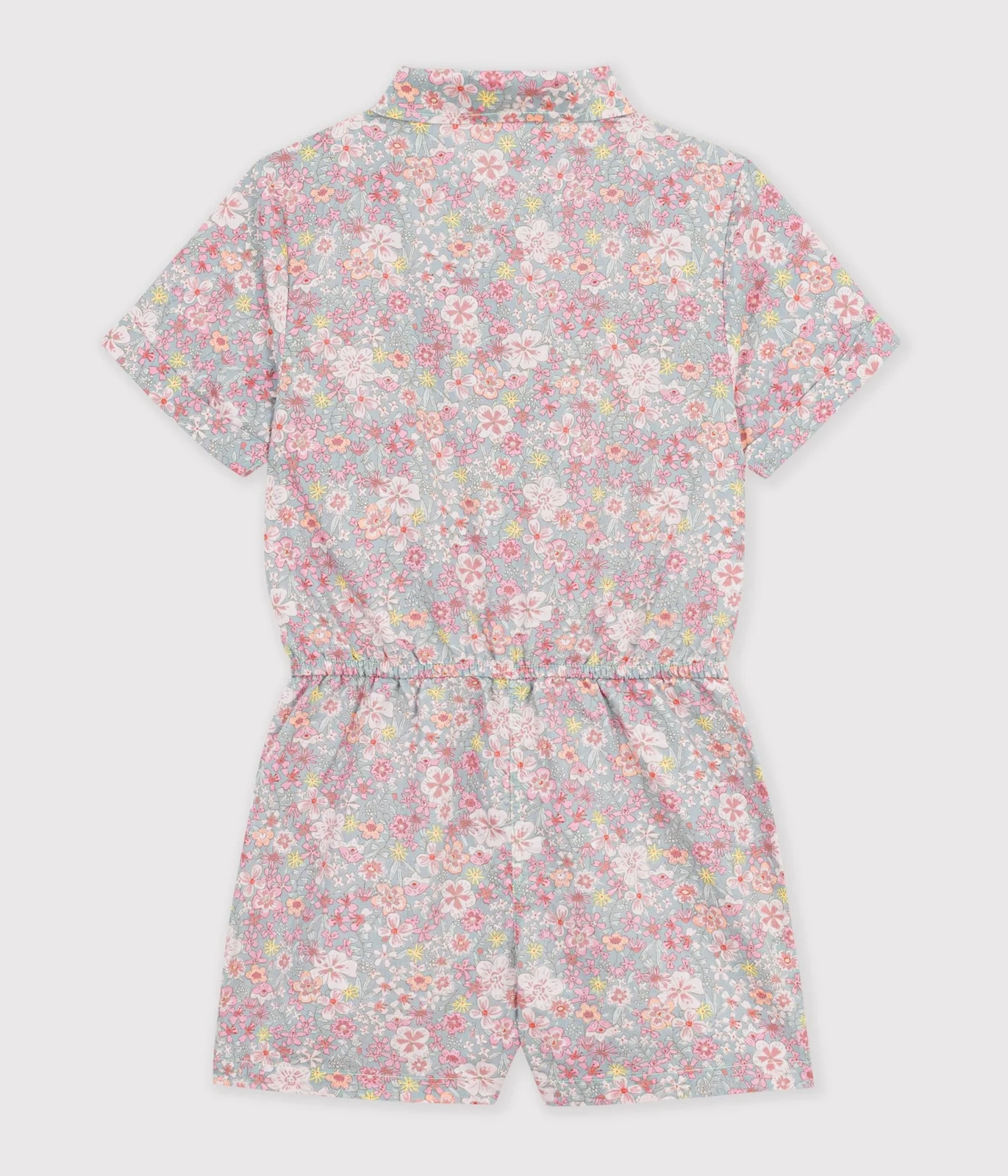 Children's short cotton jumpsuit