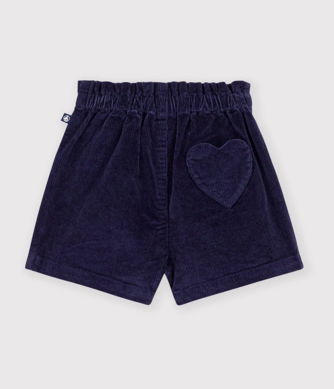 Babies' plain corduroy shorts