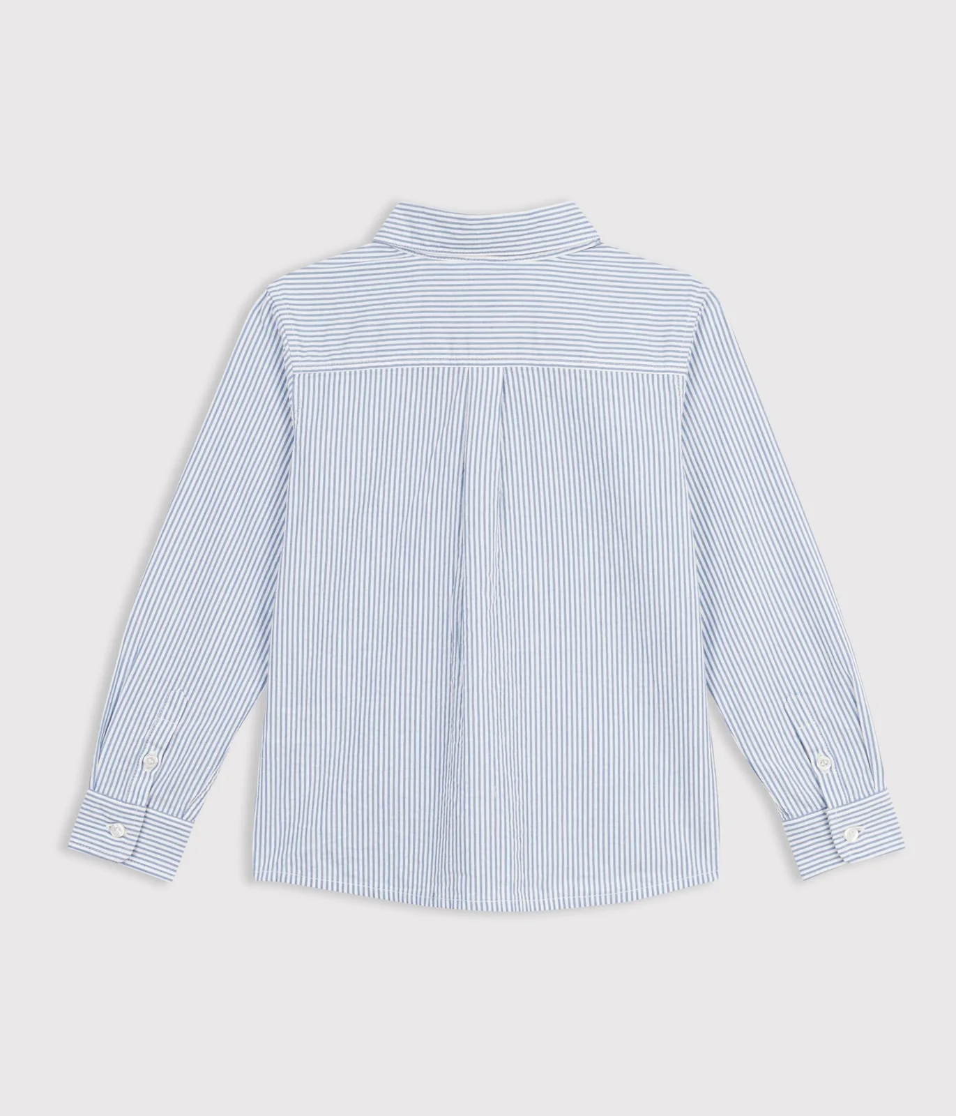 Children's stripy cotton shirt