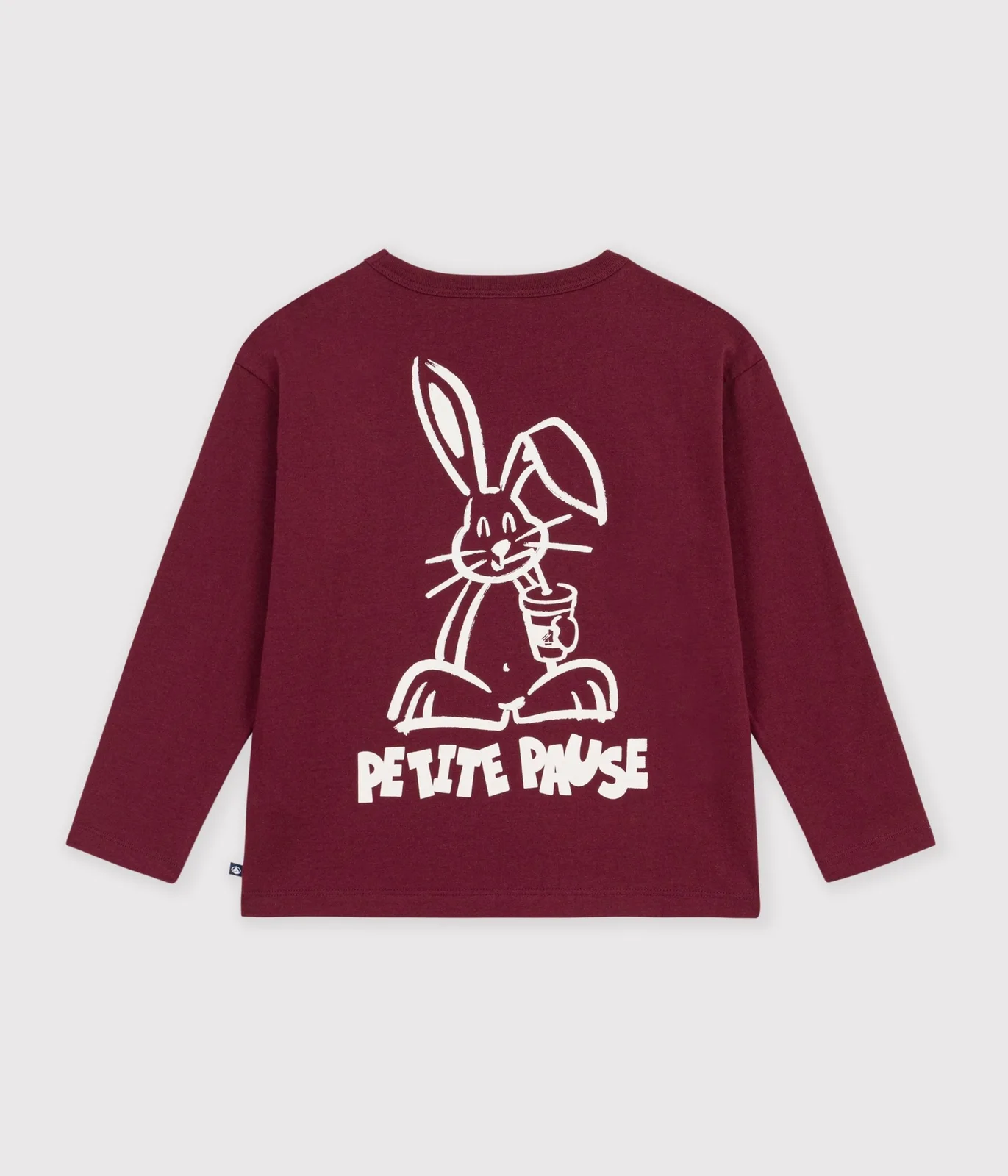 Children's long-sleeved patterned T-shirt