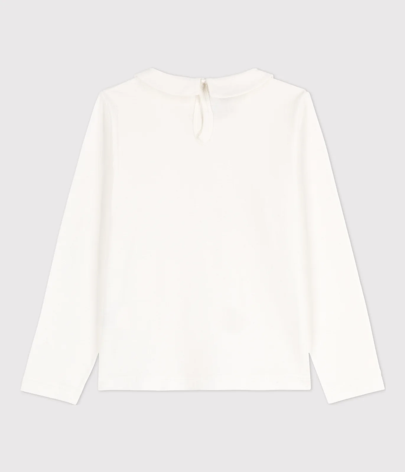 Girls' Long-Sleeved Cotton T-Shirt