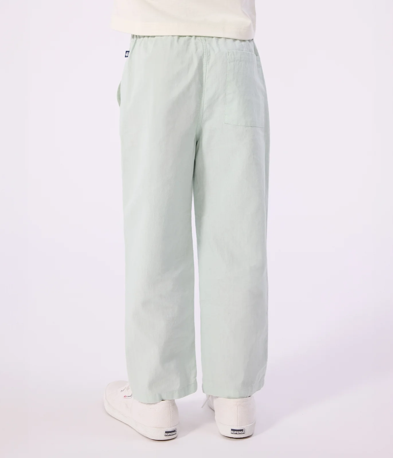 Children's cotton and linen trousers