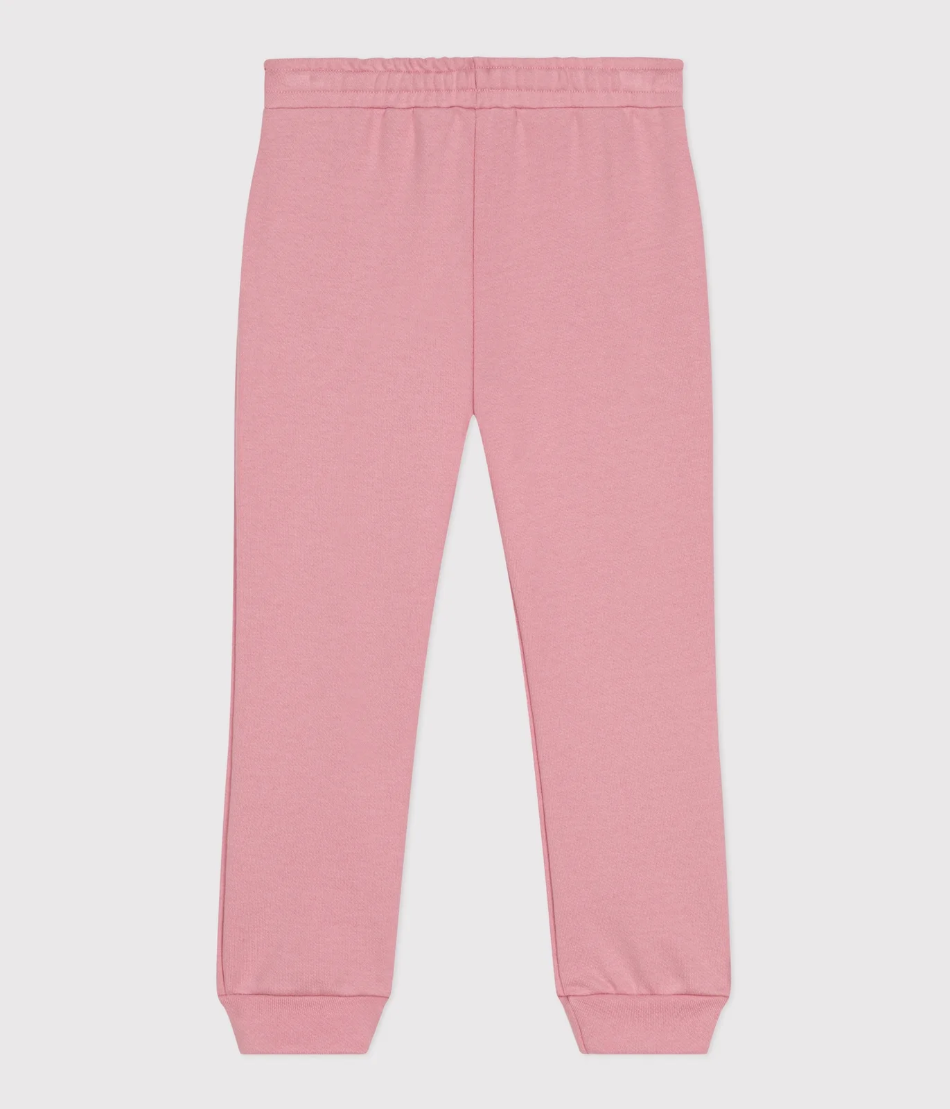 Children's jogging bottoms in plain cotton