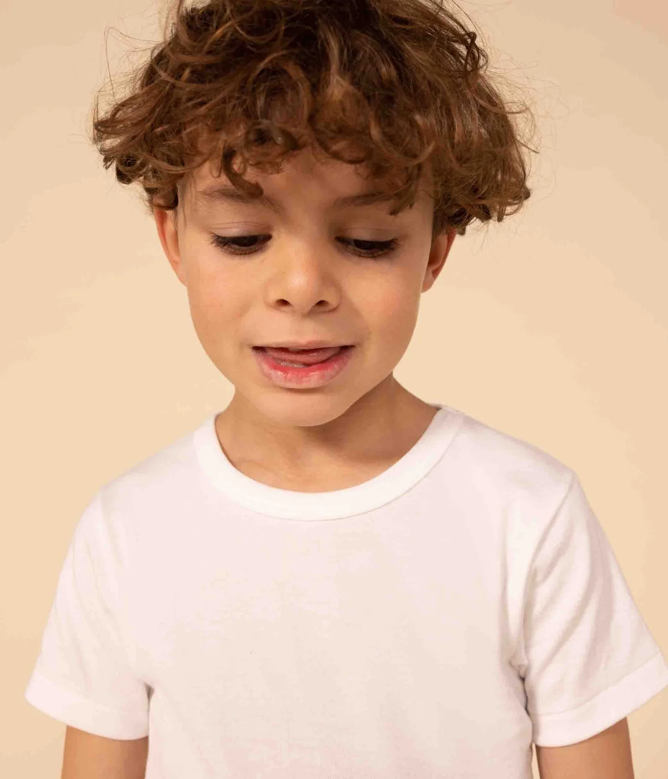 Boys' White Short-sleeved T-Shirts - 2-Pack