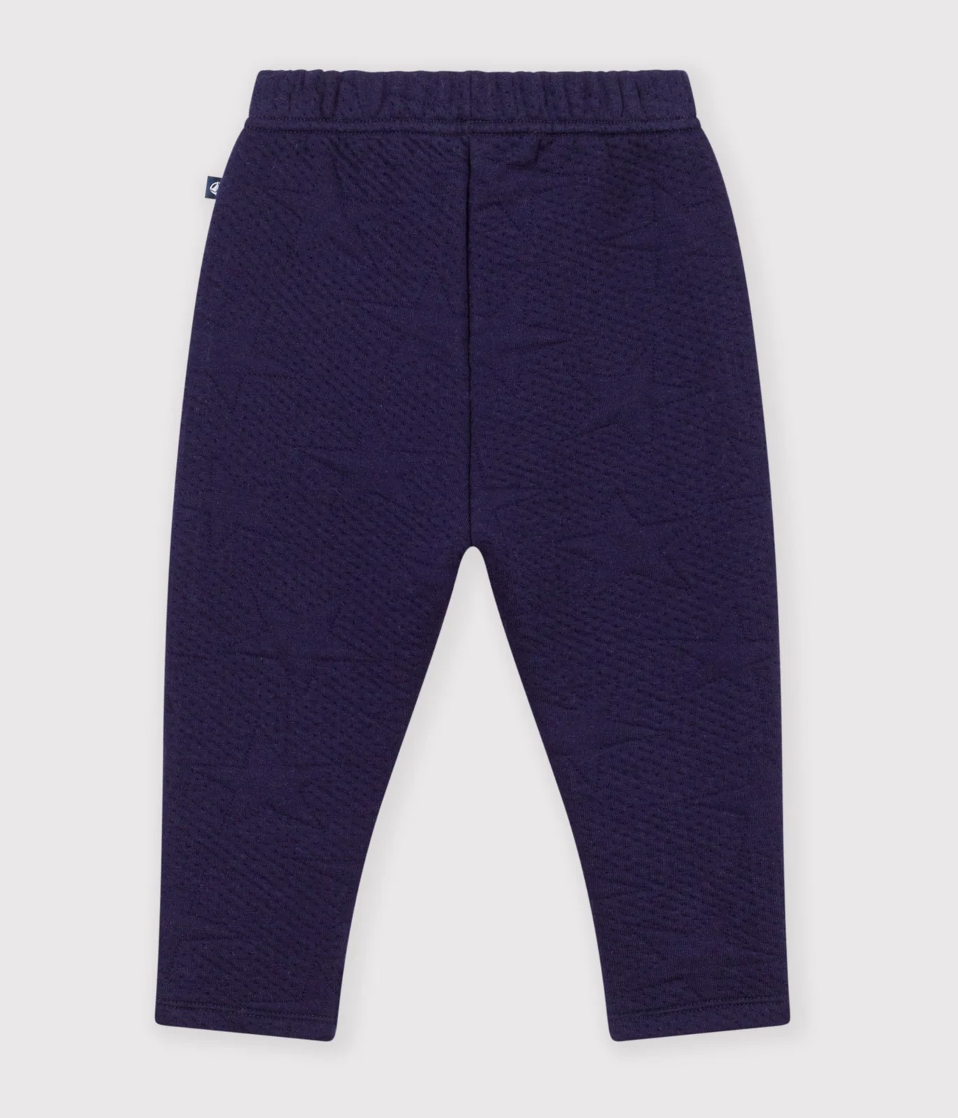 Babies' thick cotton trousers with a star pattern
