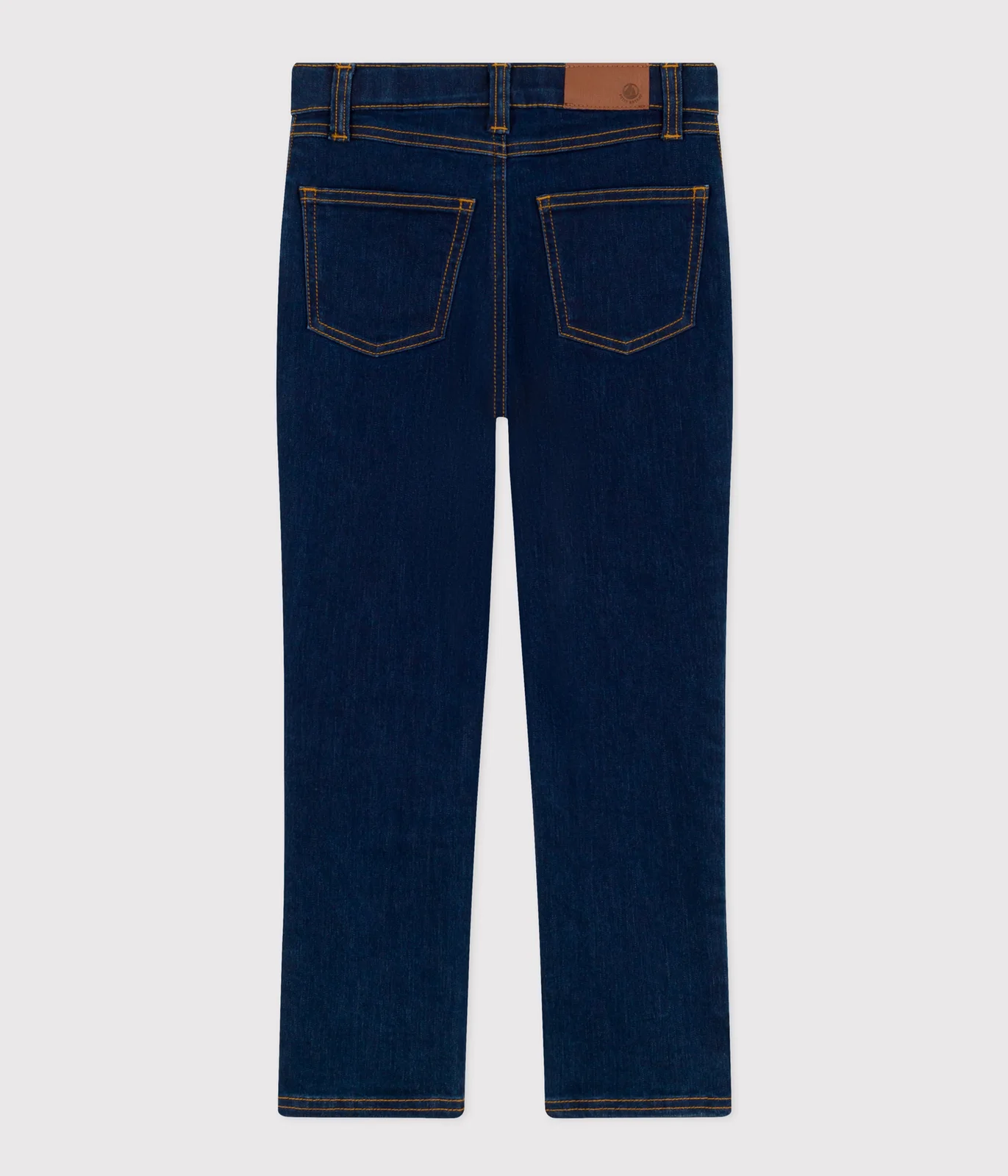 Girls' slim denim trousers