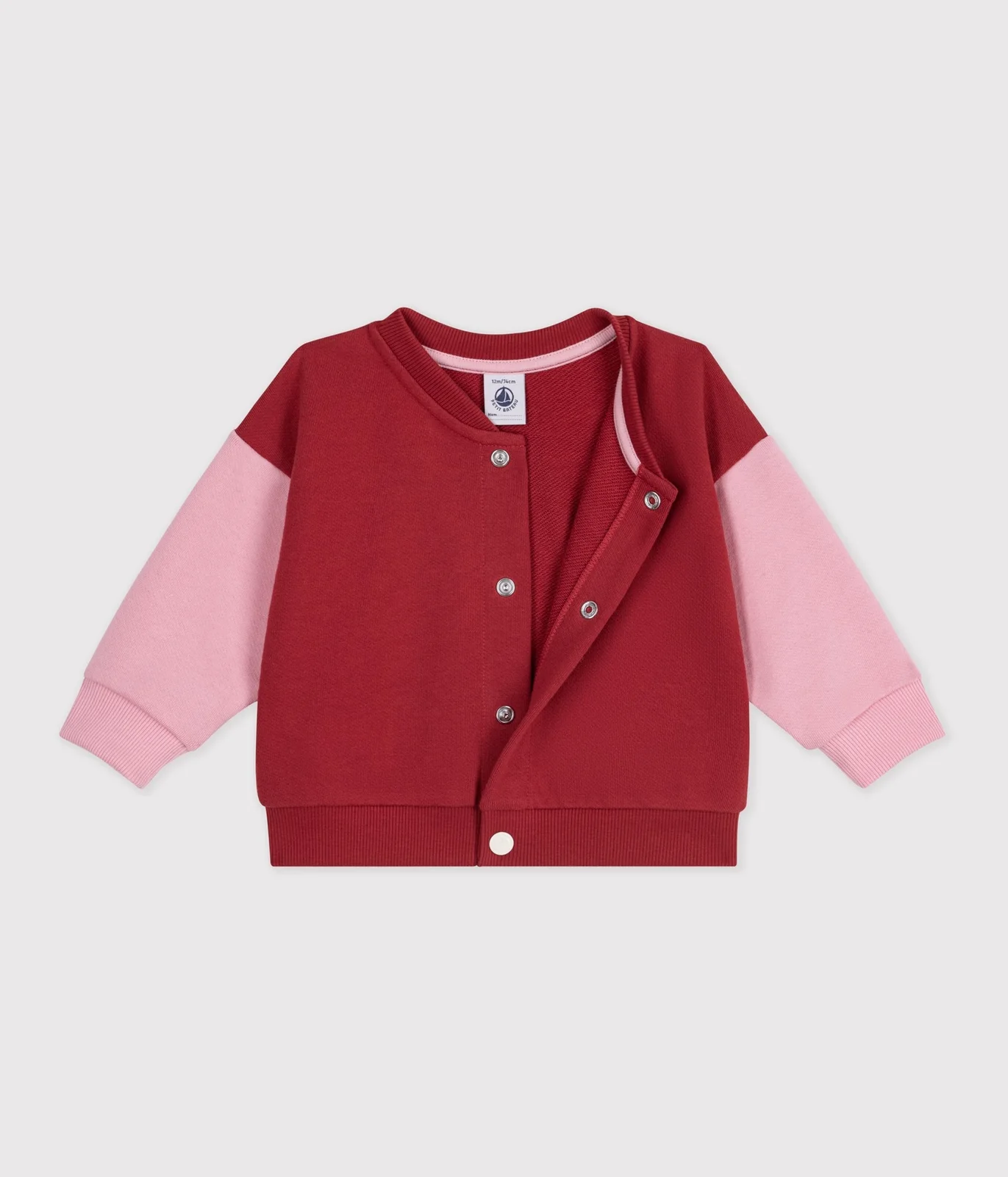 Two-tone cotton baby teddy
