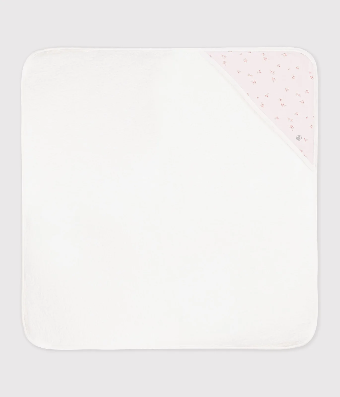 Babies' square cotton bath wrap