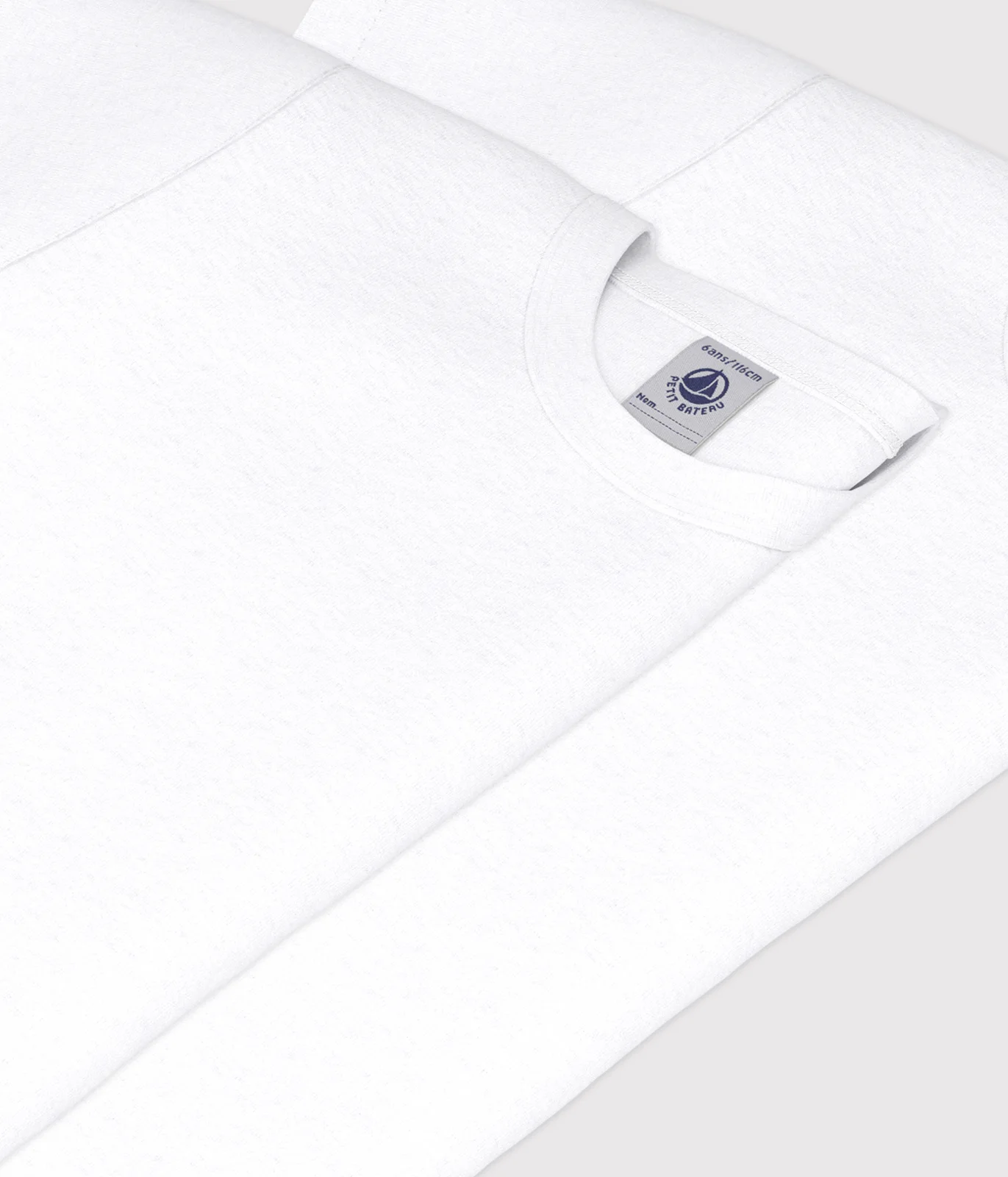 Boys' White Short-sleeved T-Shirts - 2-Pack