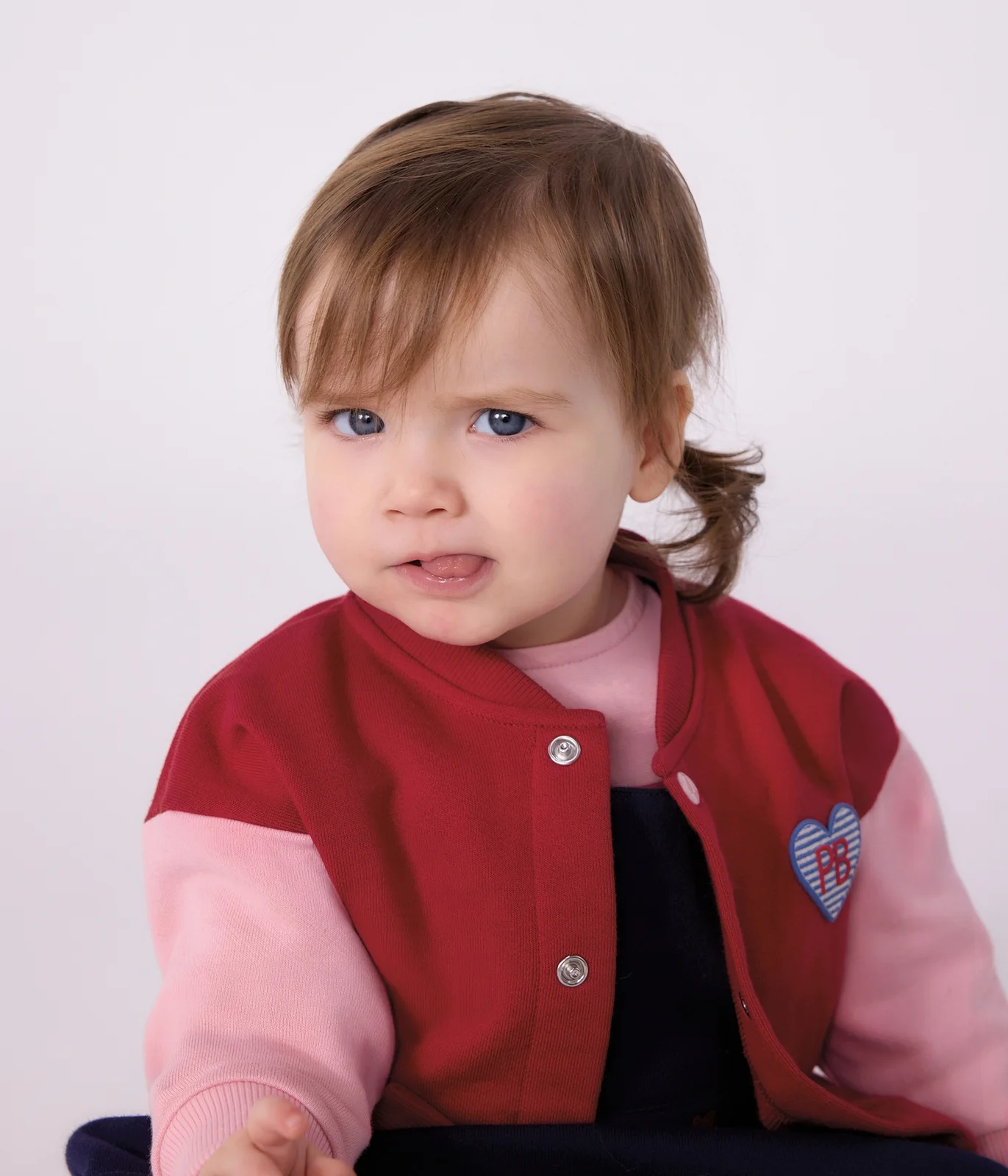 Two-tone cotton baby teddy