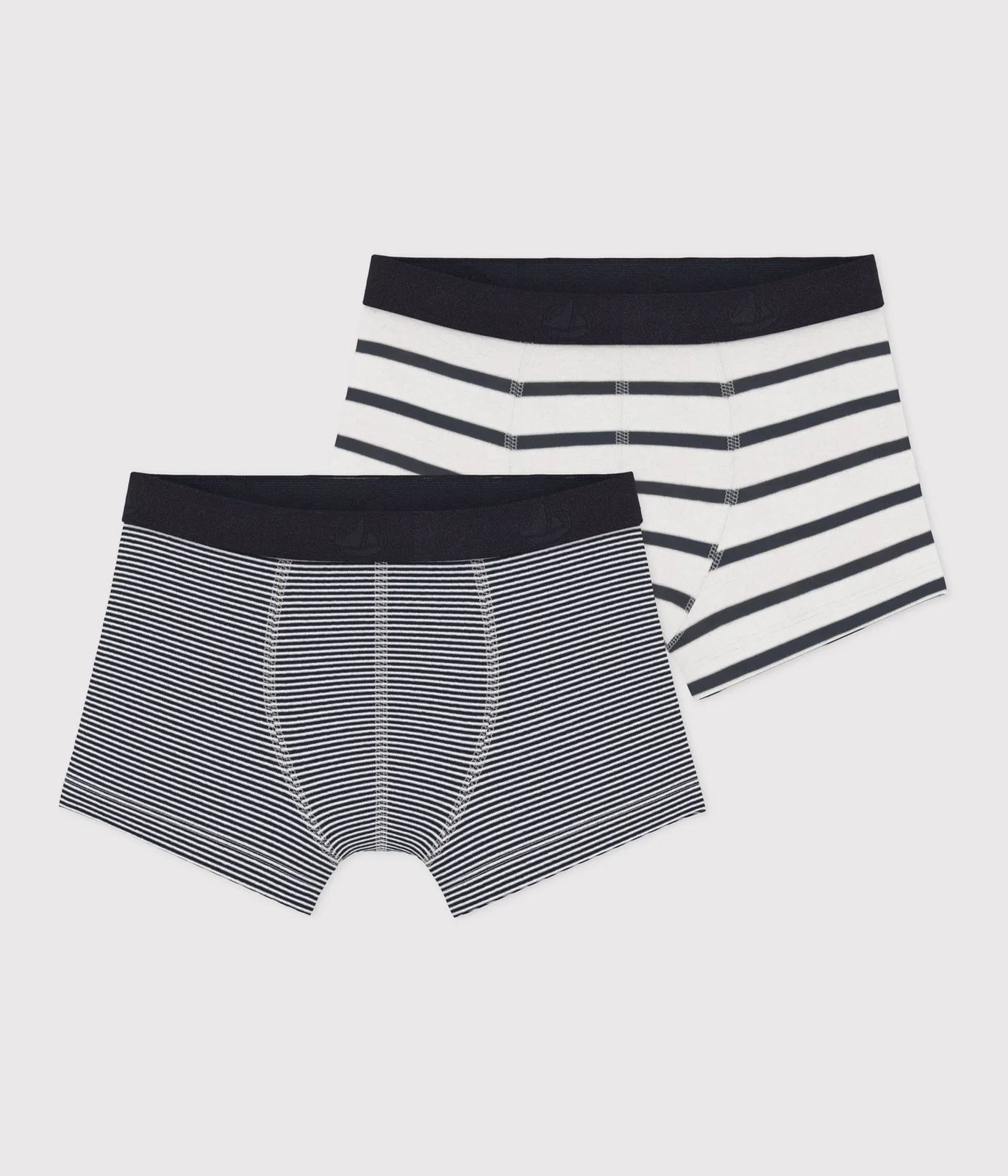 Boys' Striped Boxer Shorts - 2-Pack