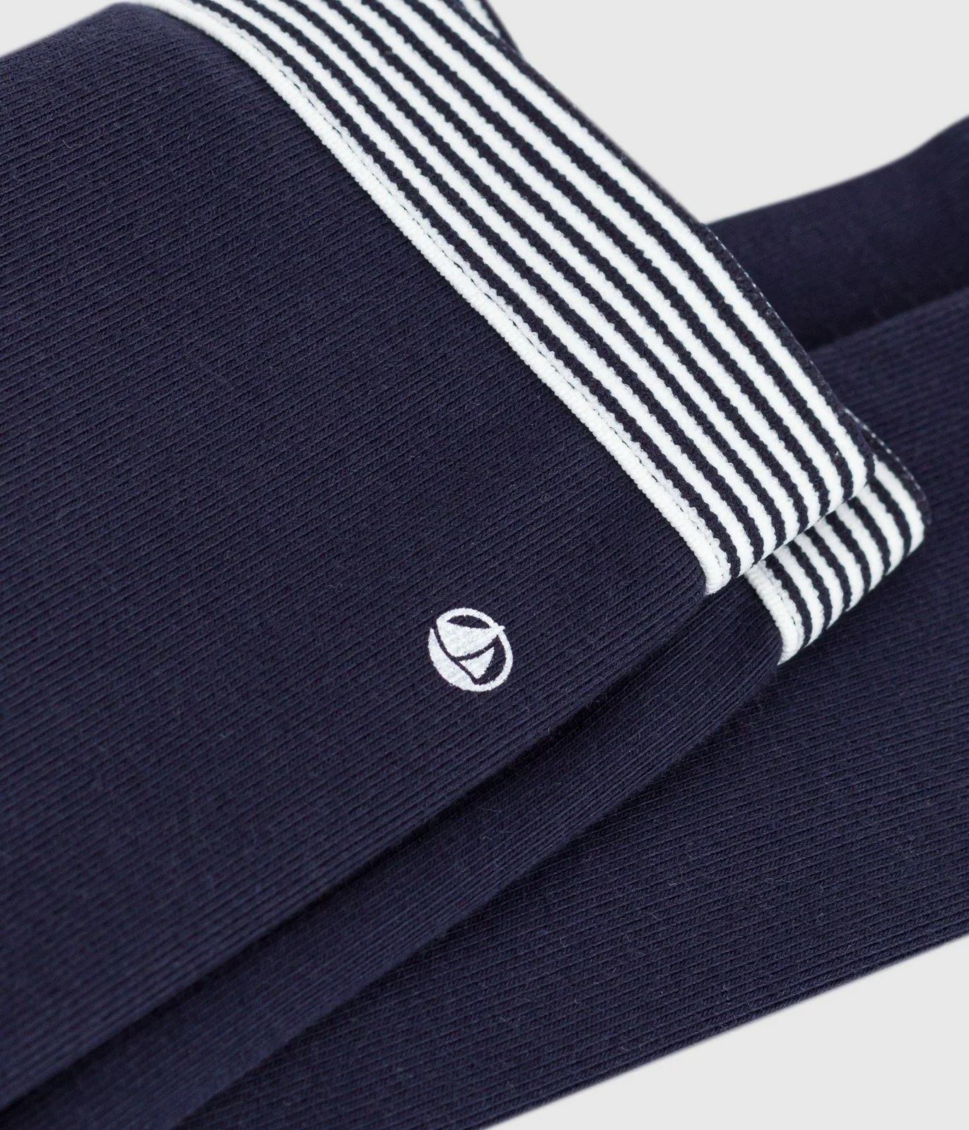 Babies' plain cotton leggings