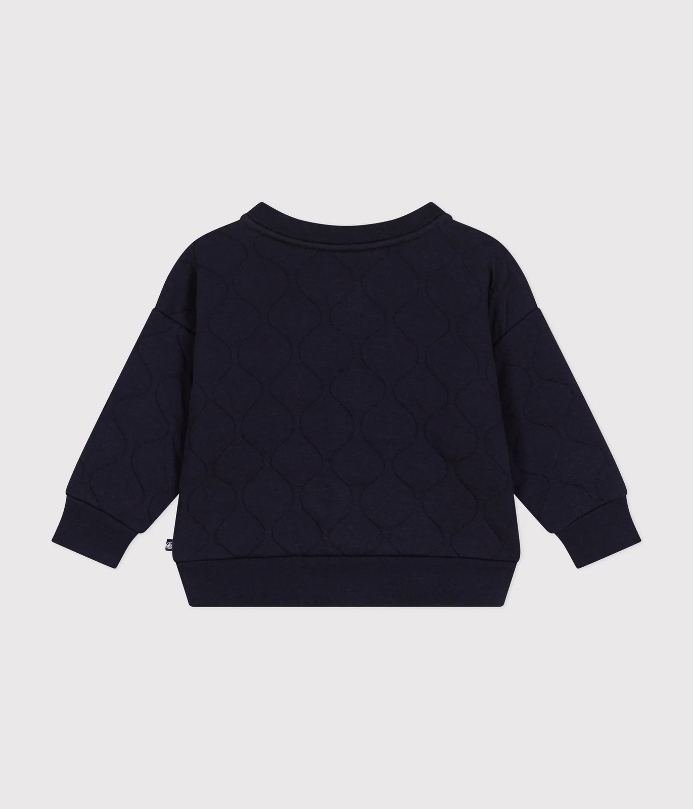 Babies' Quilted Tube Knit Baseball Jacket