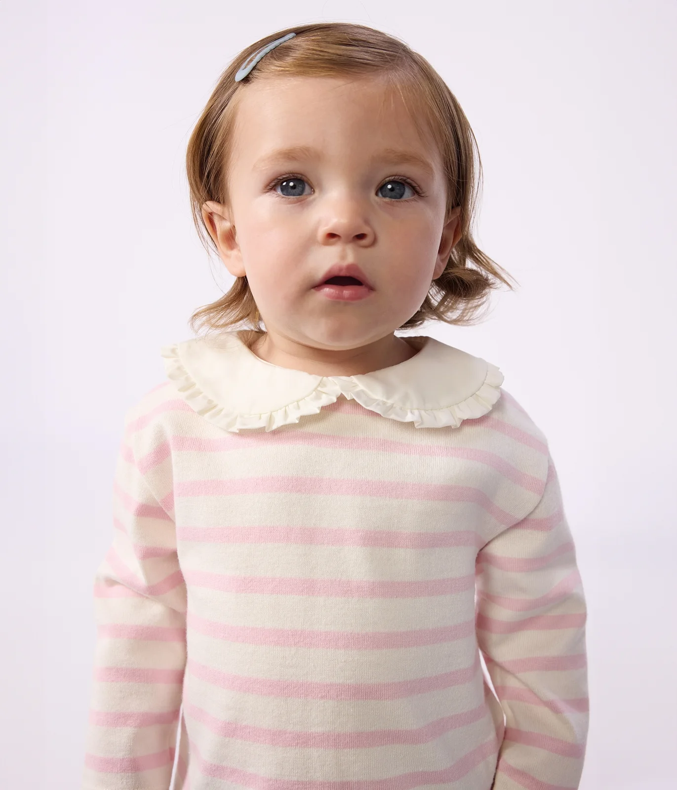 Babies' cotton  Breton top
