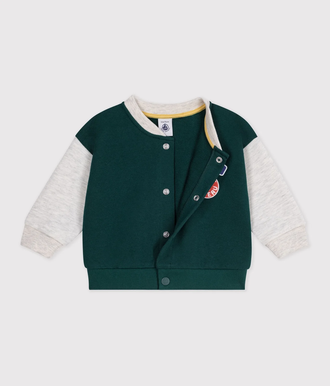 Two-tone cotton baby teddy