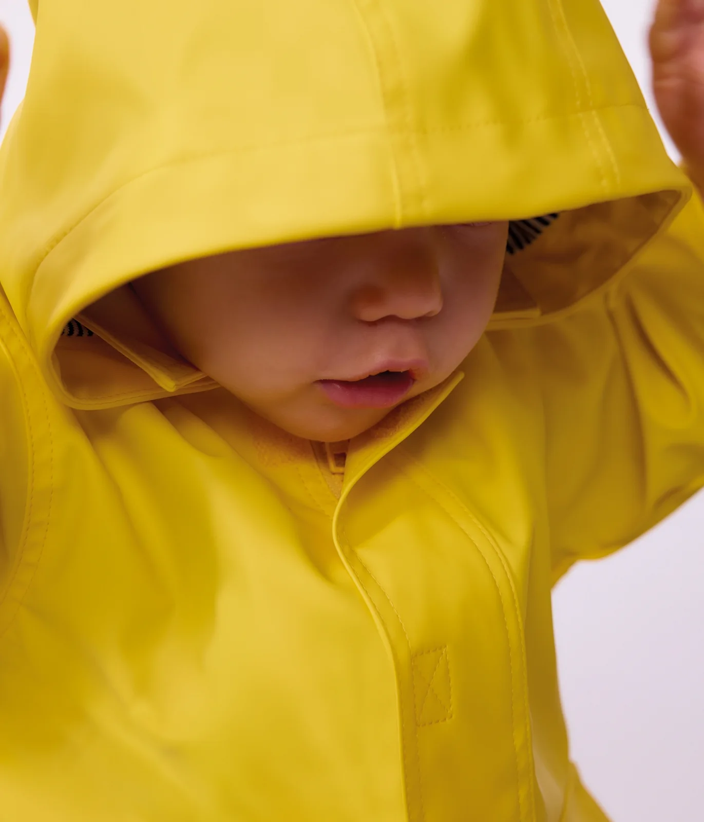 Babies' iconic plain raincoat