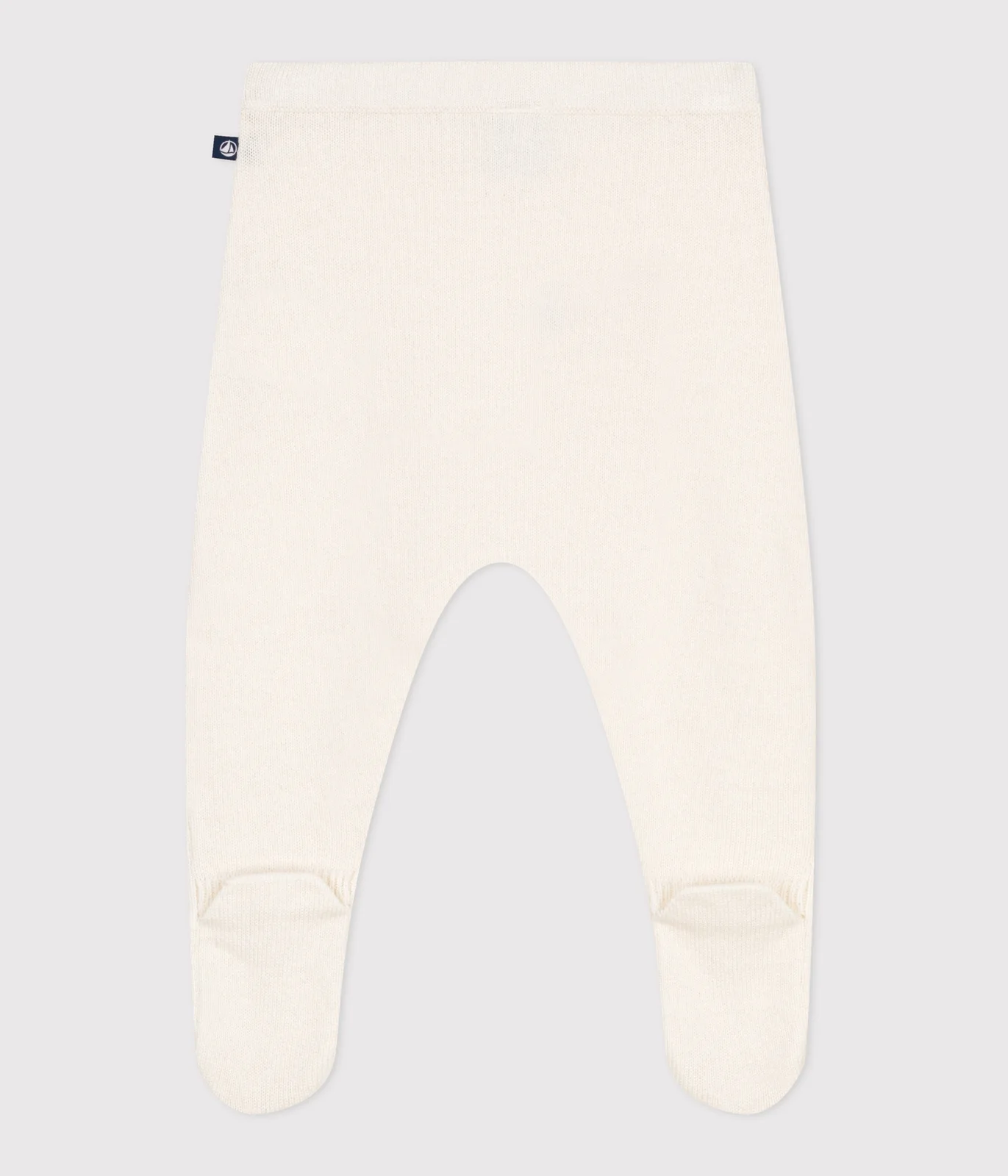 Babies' trousers in a wool and cotton knit