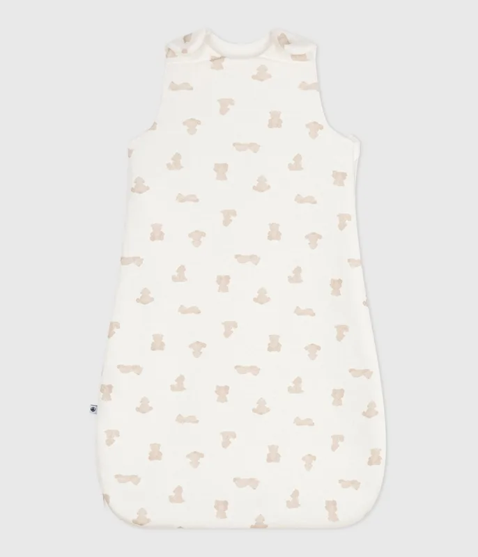 Babies' 2 TOG bear-print cotton sleeping bag