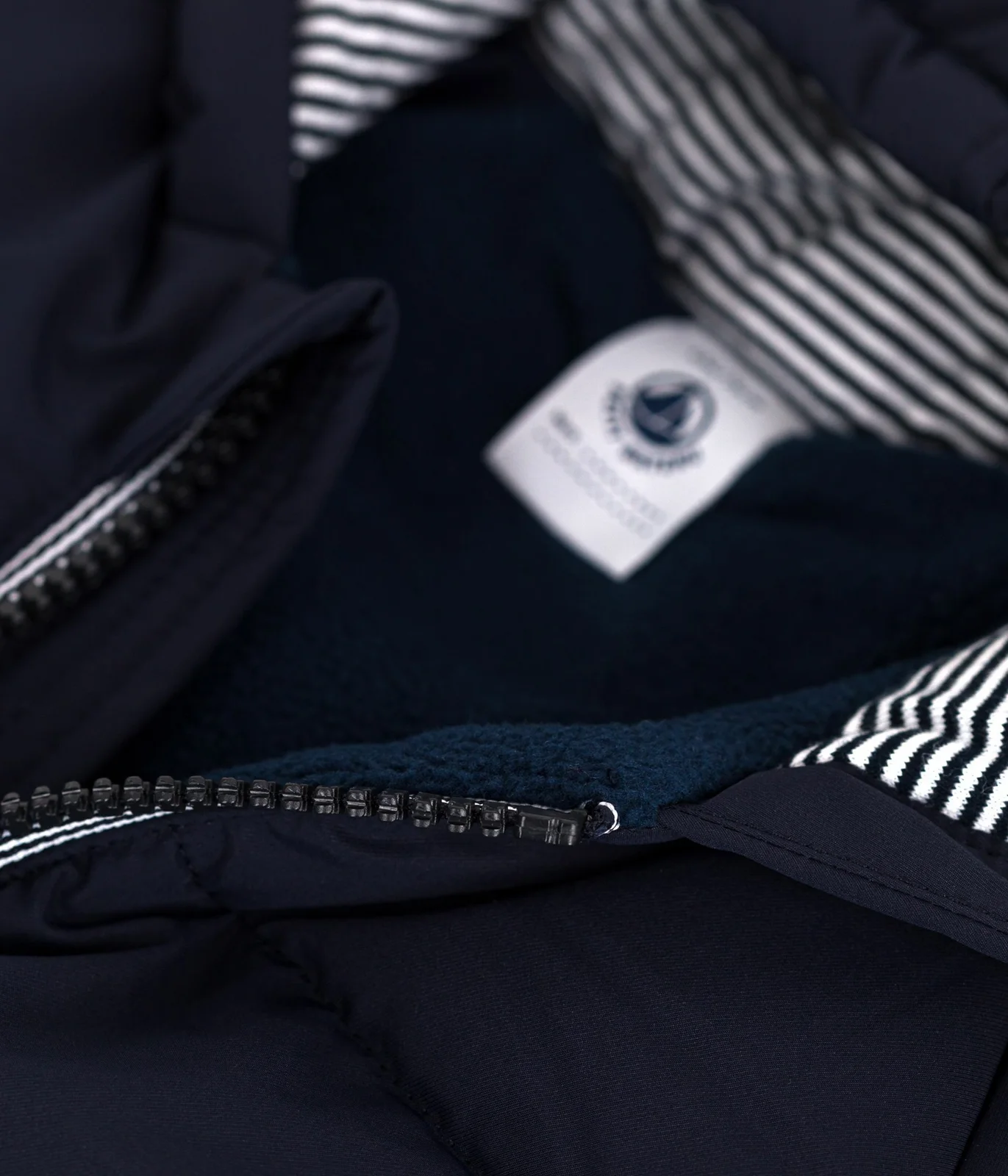 Babies' puffer jacket in plain polyester