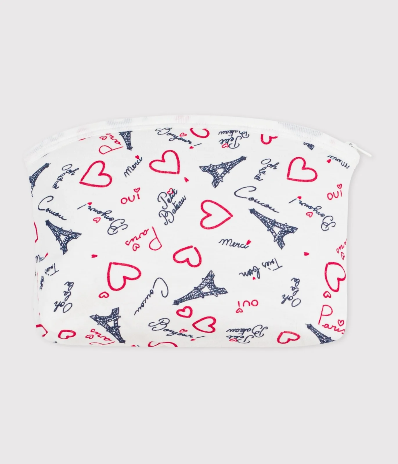 Babies' Paris-print cotton bag