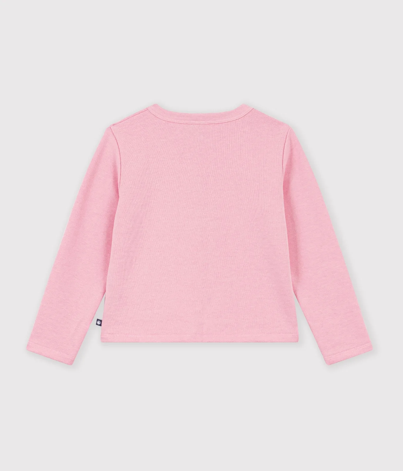 Children's plain cotton cardigan