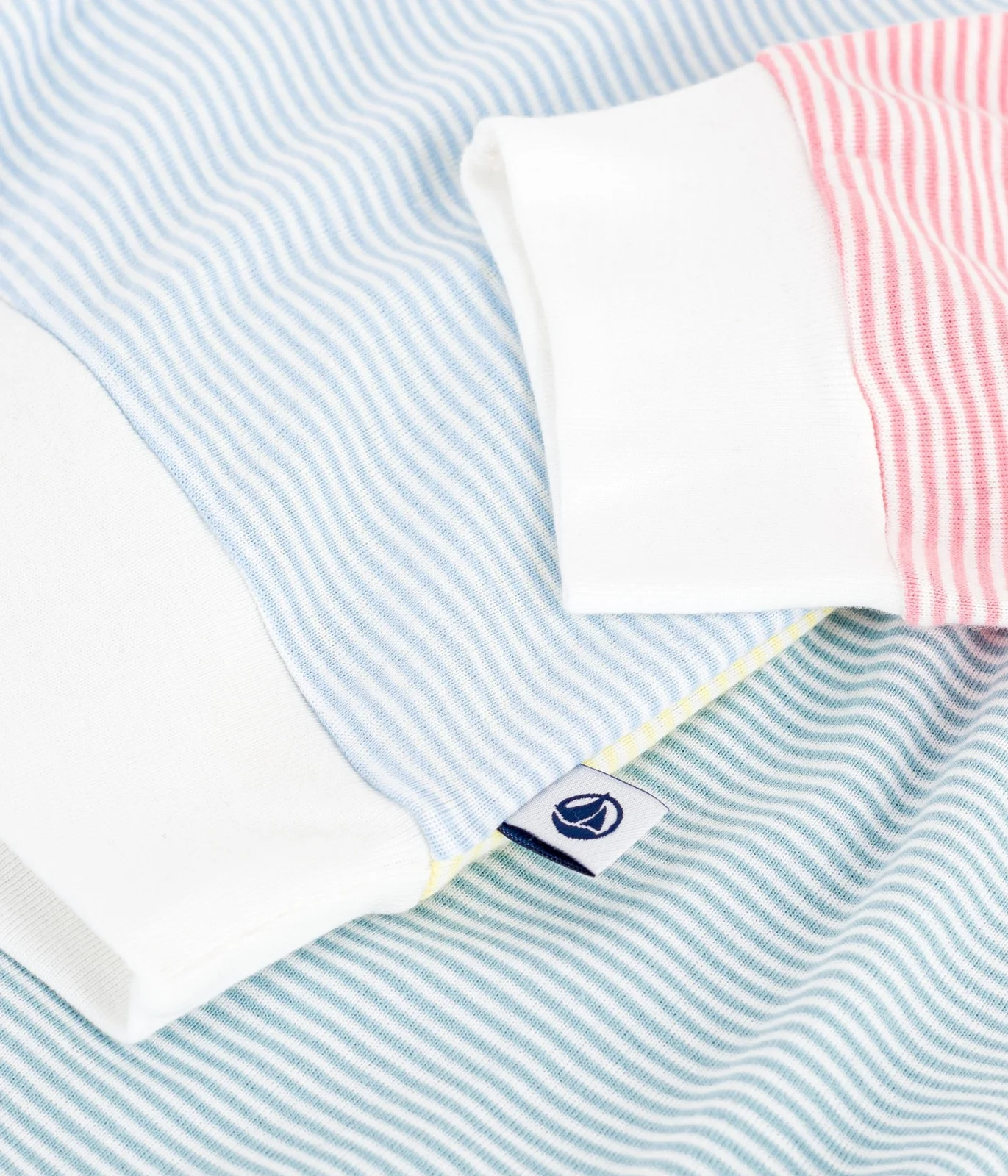 Women's stripy cotton pyjamas
