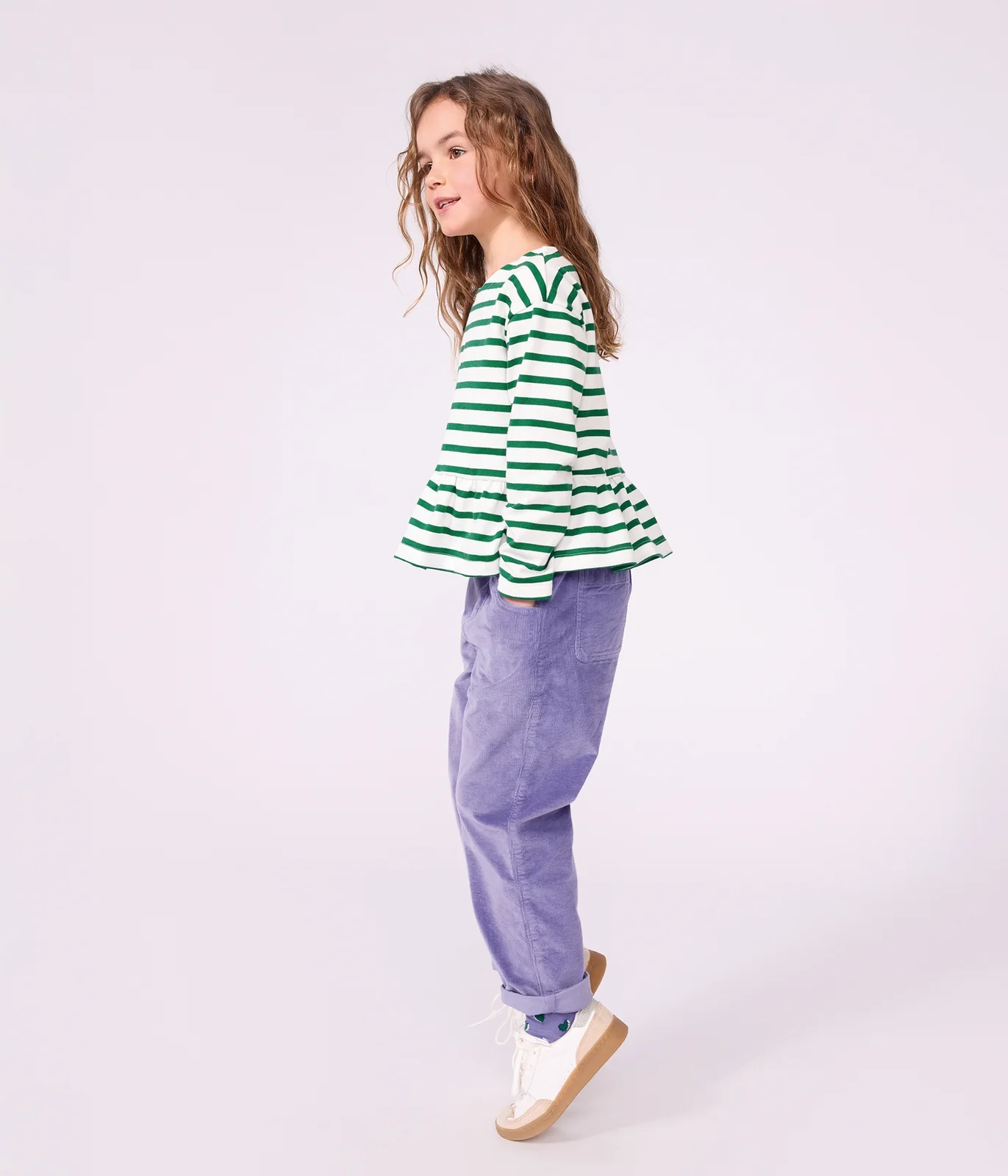 Children's cotton Breton top