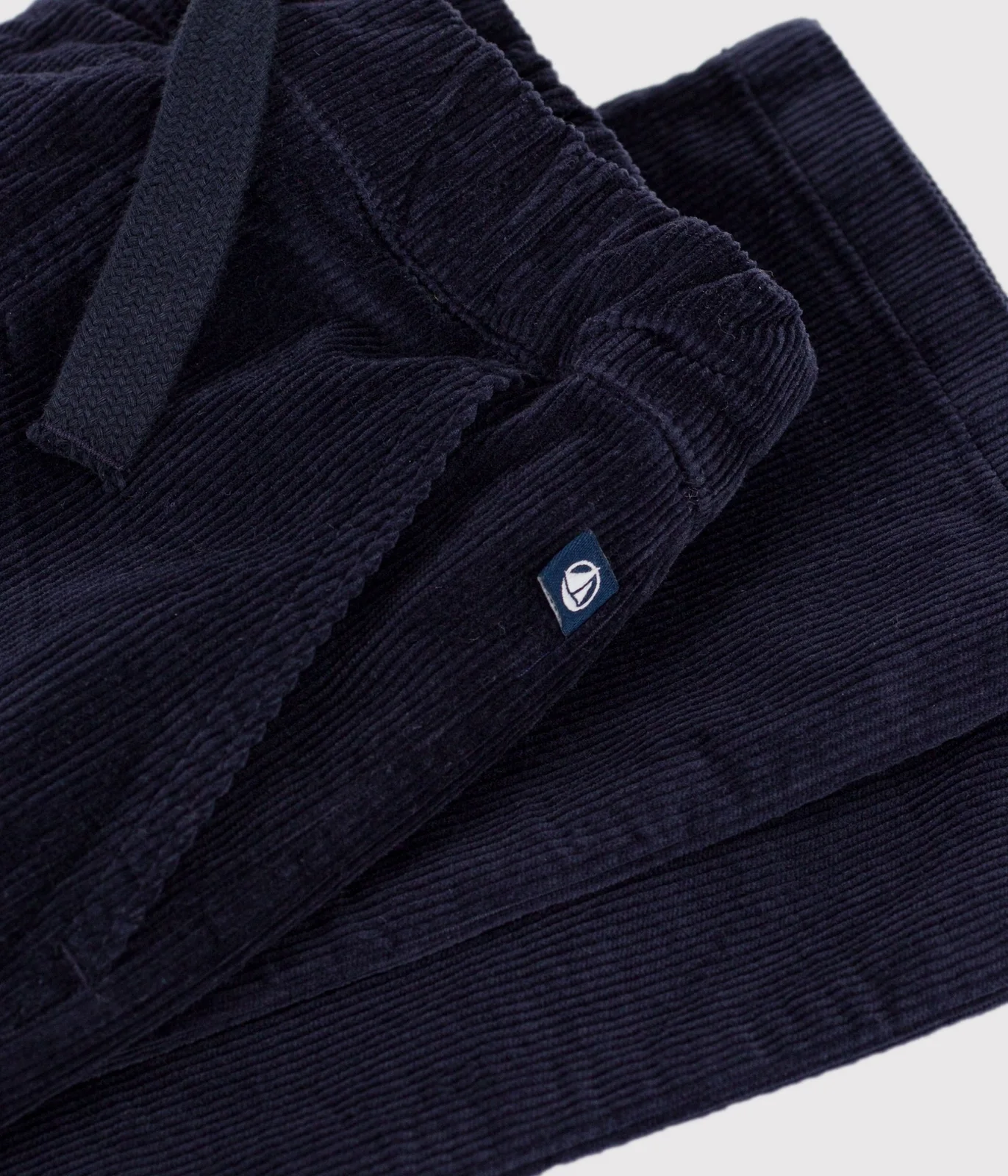 Children's straight corduroy trousers