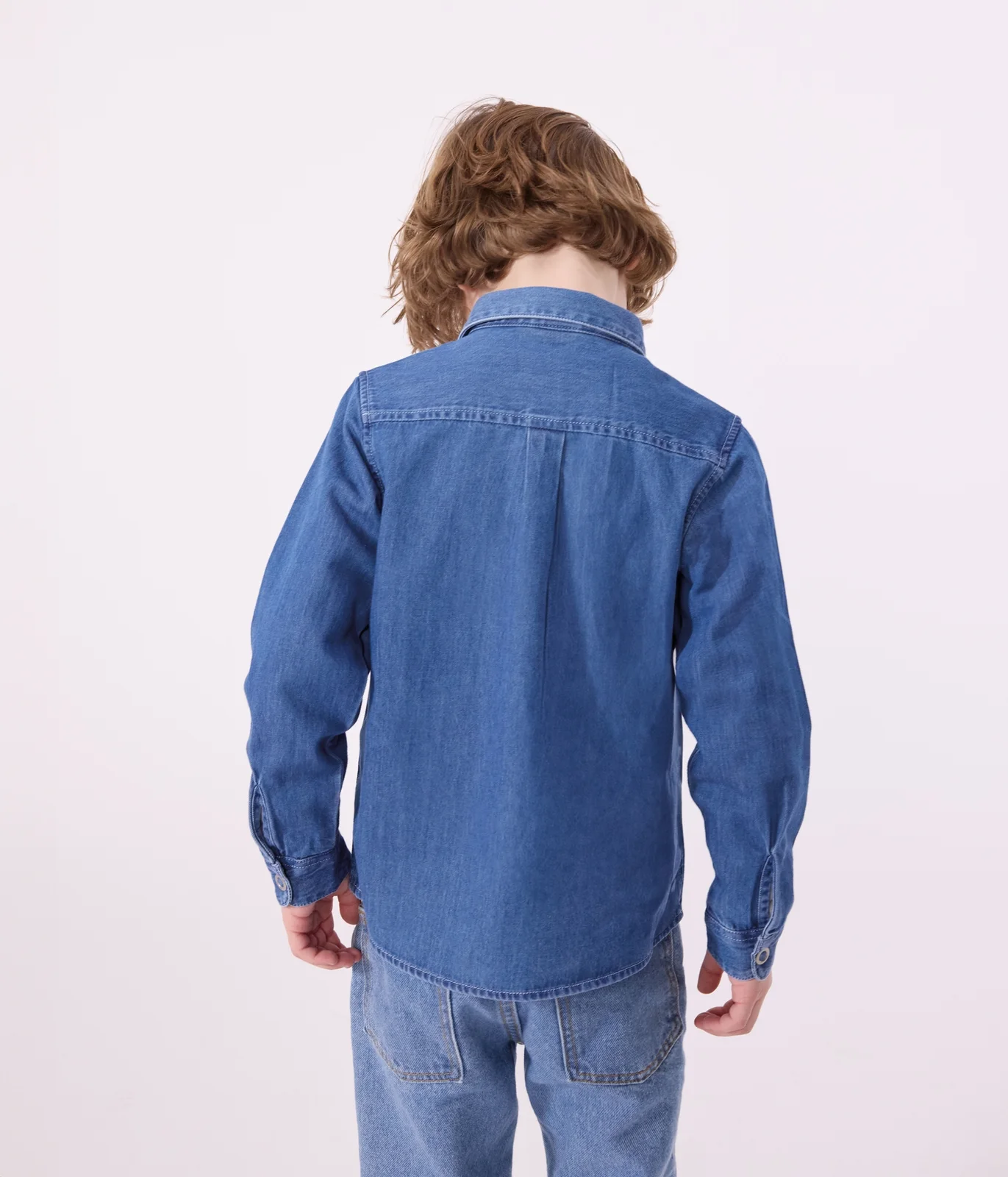 Boys' Light Denim Shirt