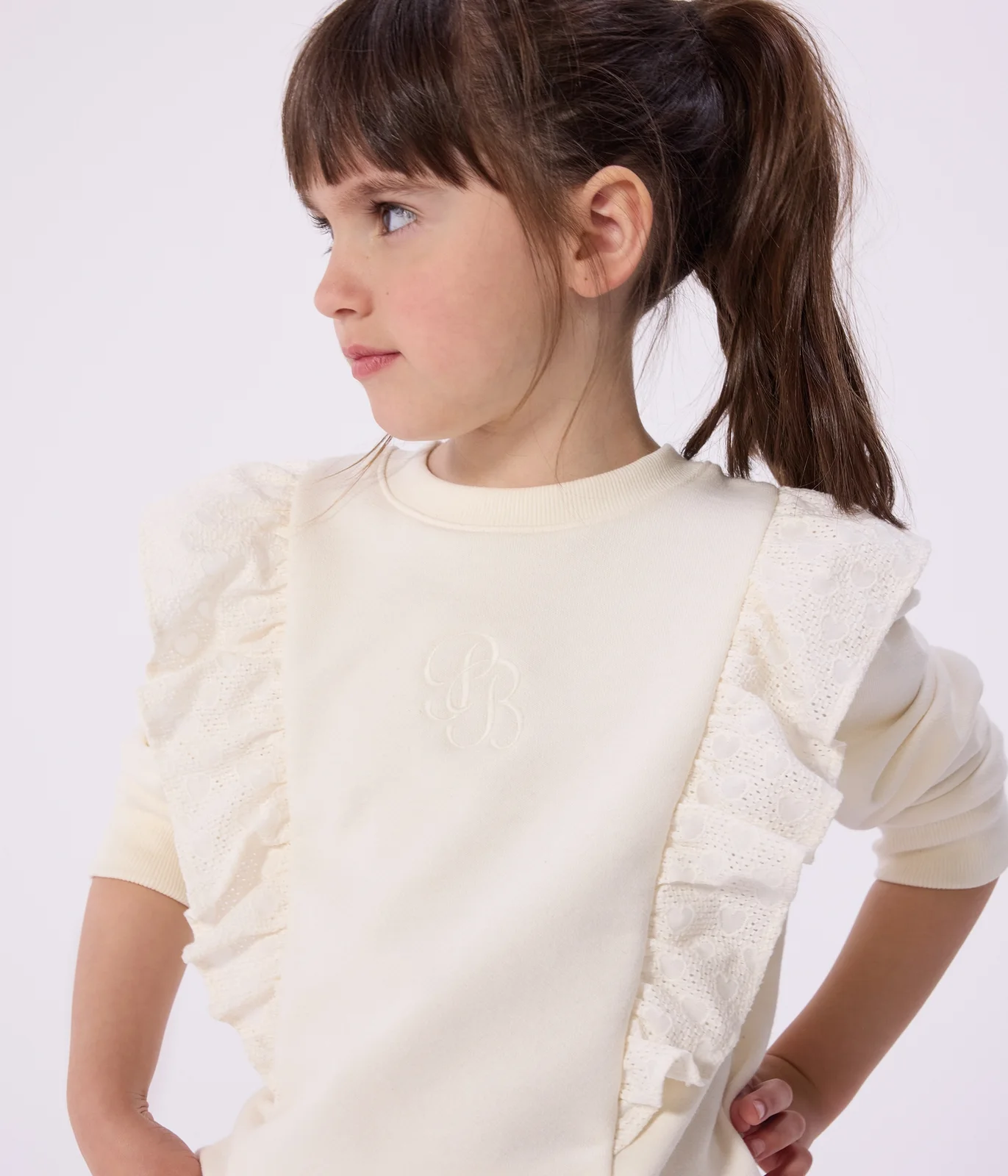 Children's cotton sweatshirt