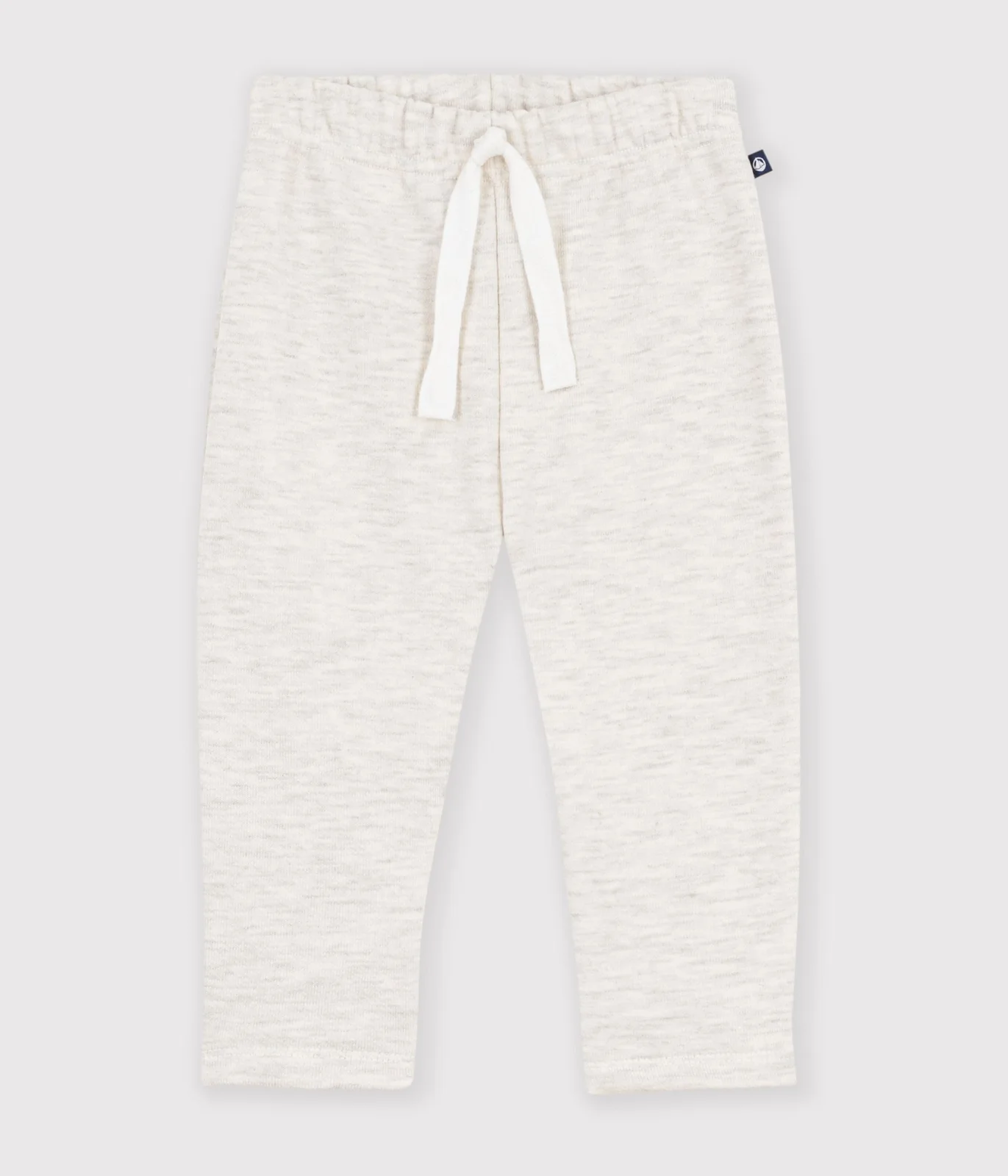 Babies' plain cotton trousers