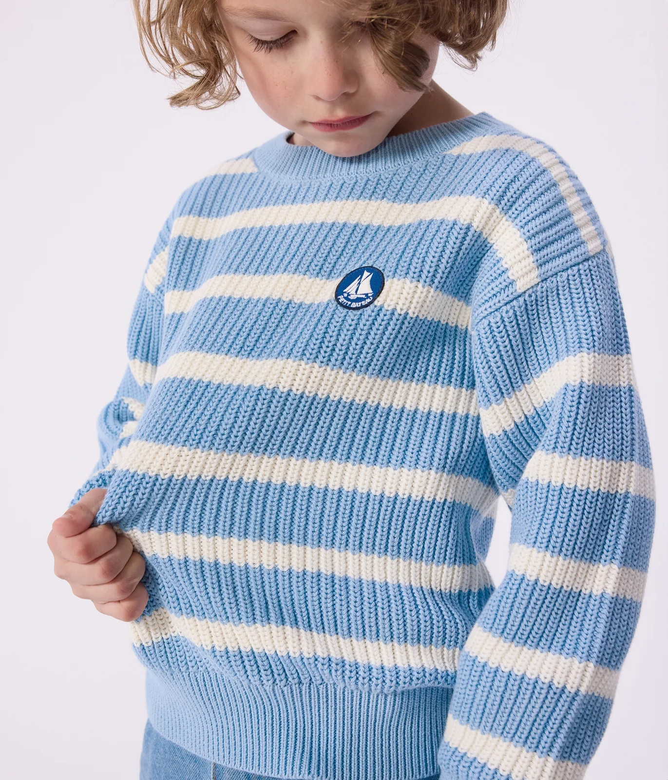 Children's knitted jumper