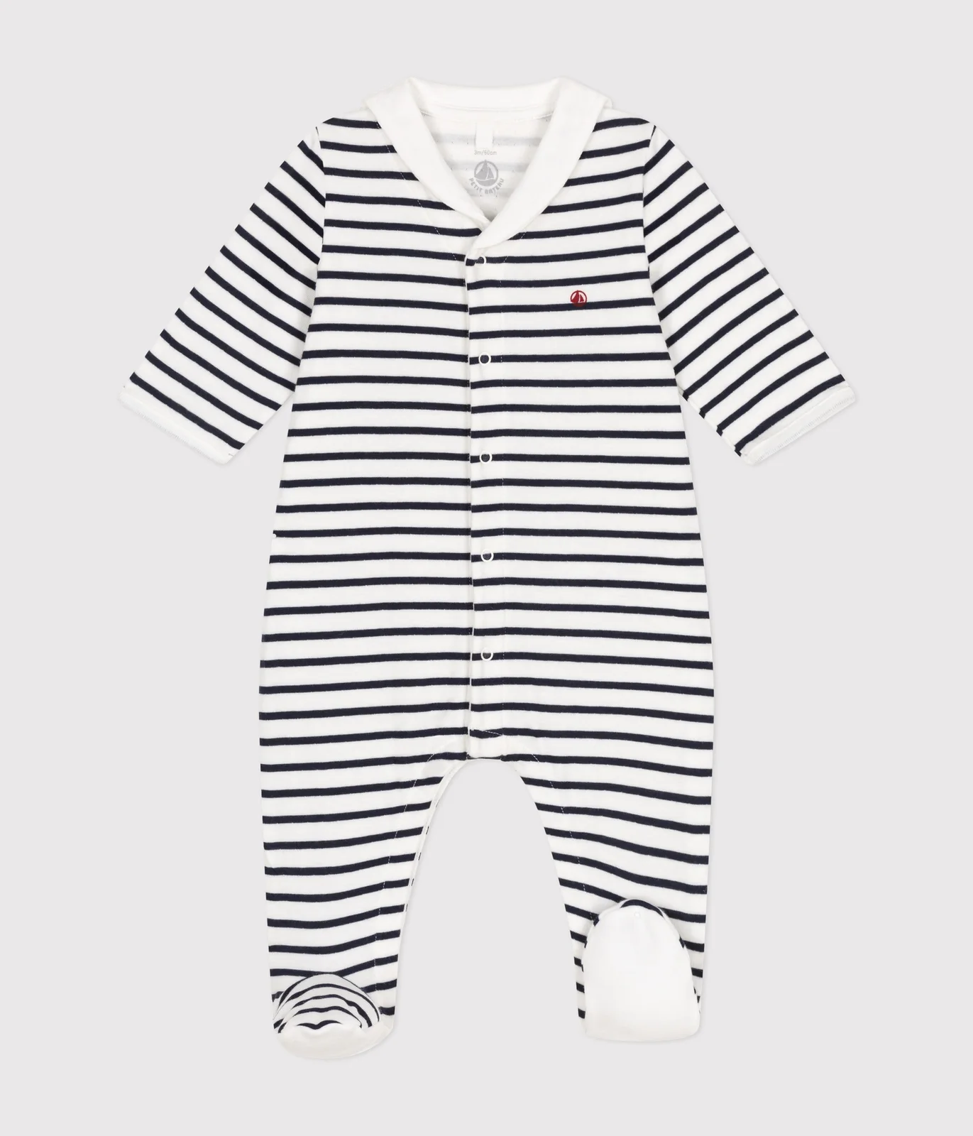 Babies' tube-knit pyjamas