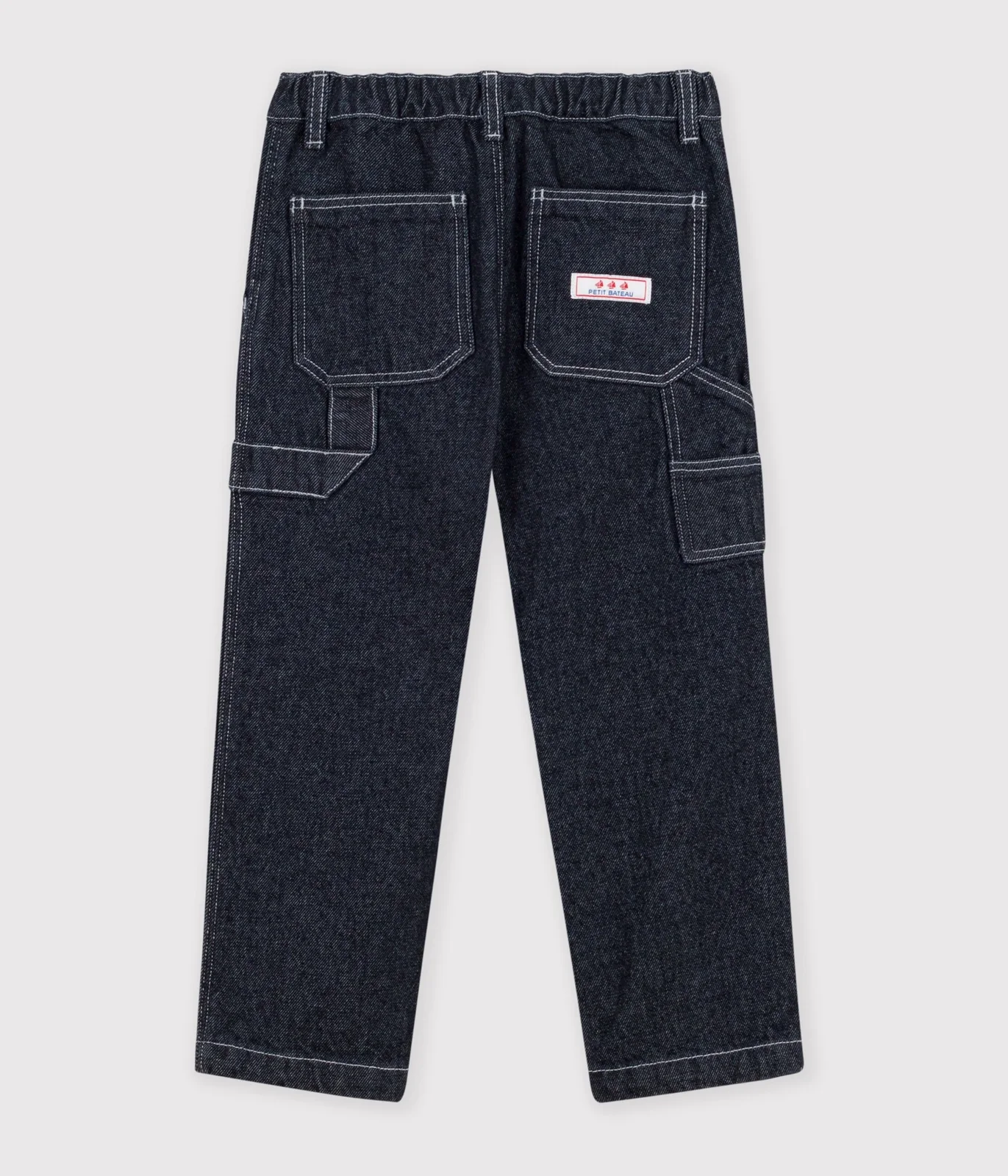 Children's denim carpenter-style trousers