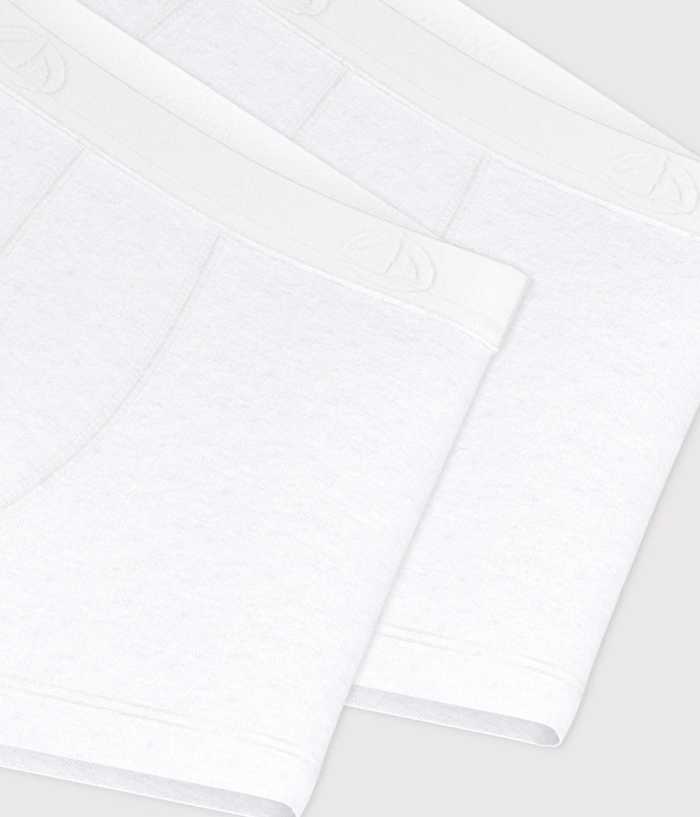 Boys' White Boxer Shorts - 2-Pack