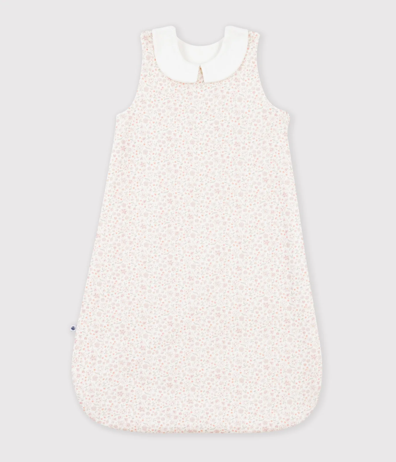 Babies' 1.5 TOG flower-print cotton sleeping bag