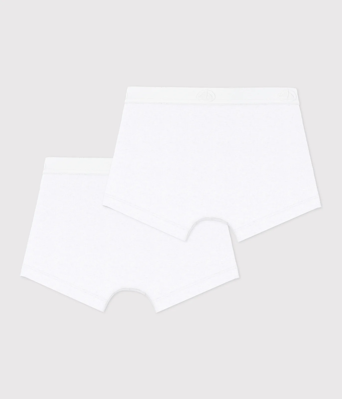 Boys' White Boxer Shorts - 2-Pack