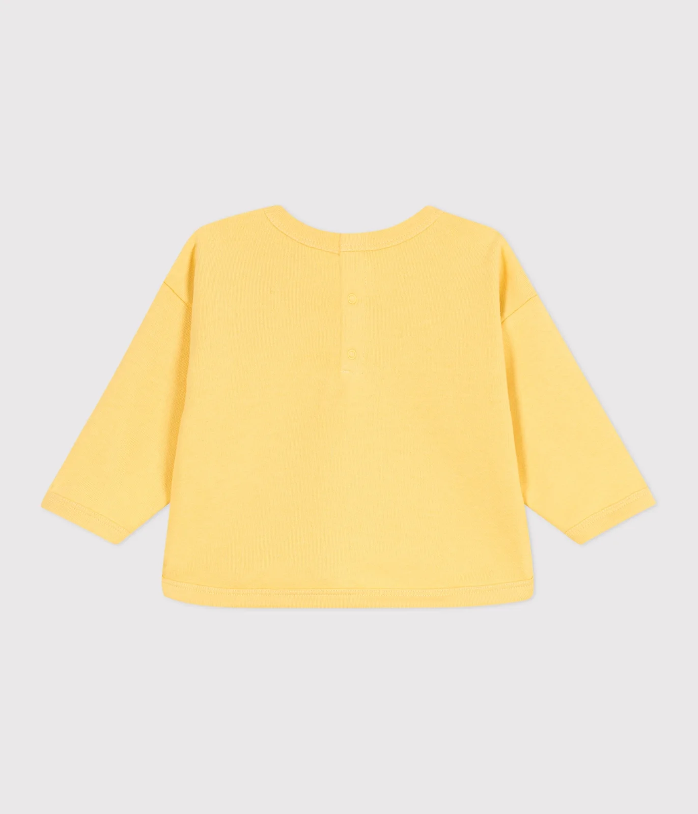 Plain cotton baby sweatshirt