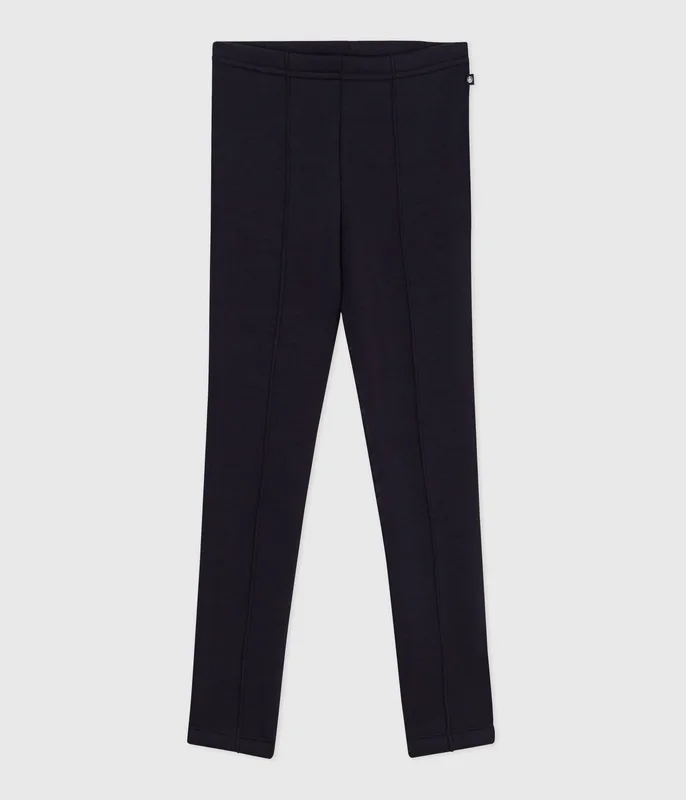 Children's legging-style fleece trousers
