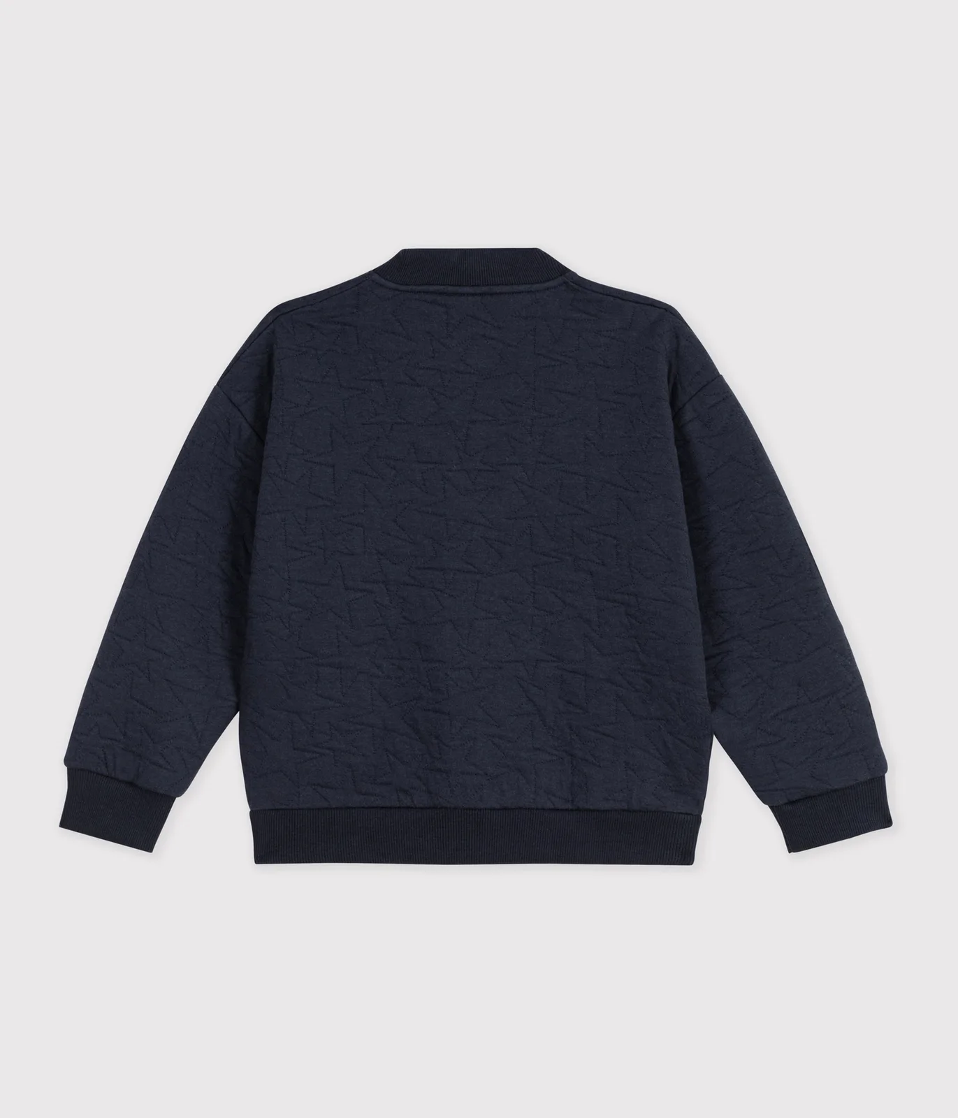 Children's plain cotton cardigan