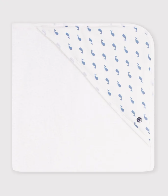 Babies' square cotton bath wrap