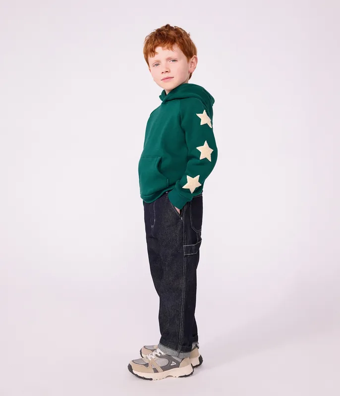 Children's denim carpenter-style trousers