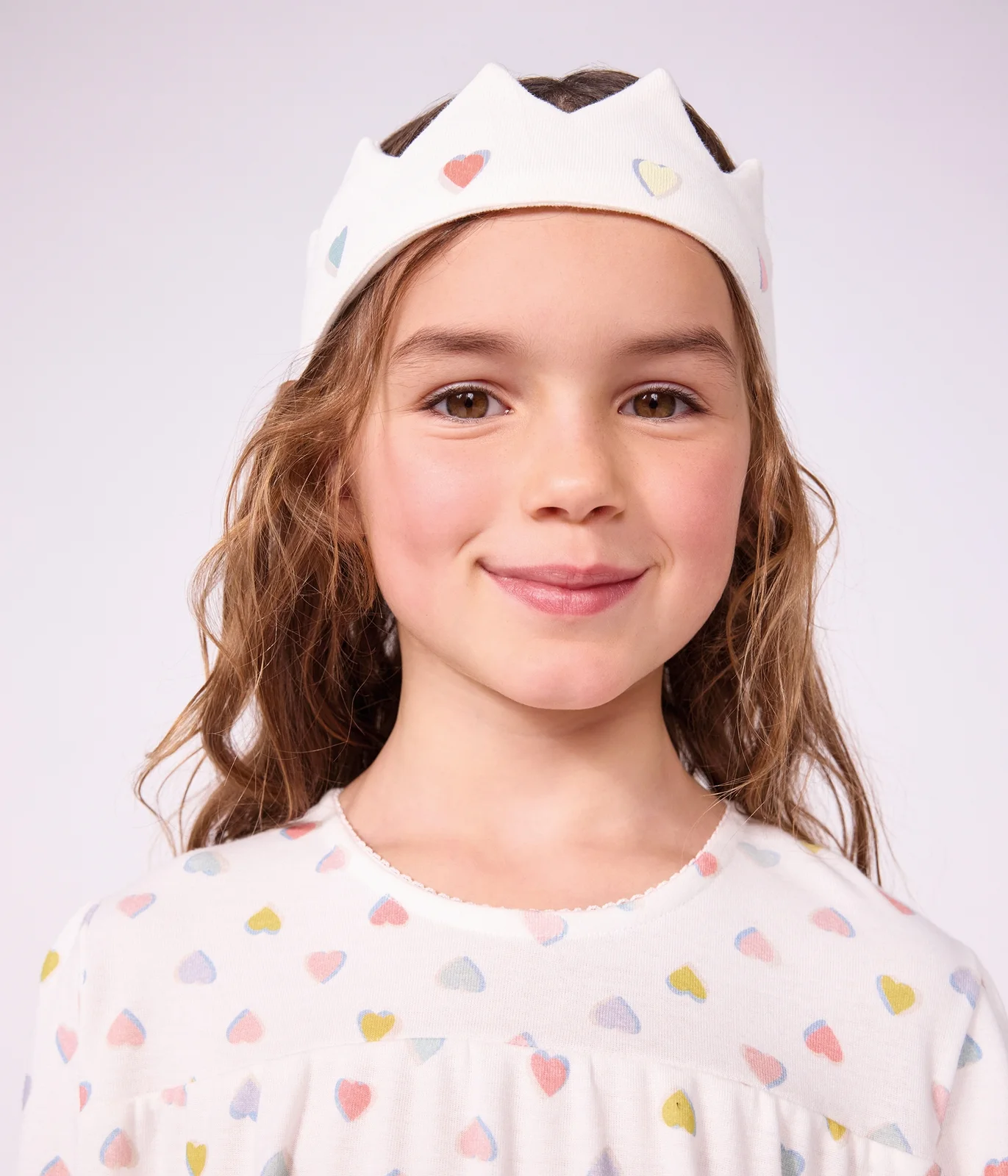 Children's princess fancy dress nightdress and tiara in cotton