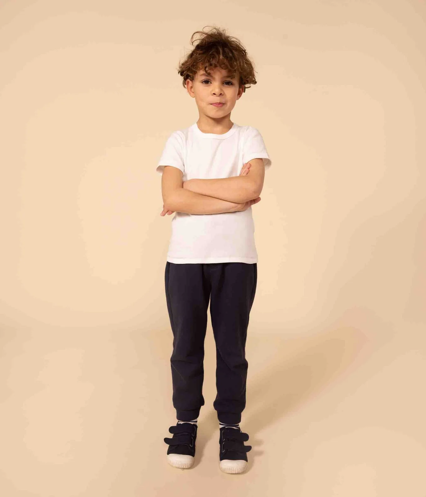Boys' White Short-sleeved T-Shirts - 2-Pack