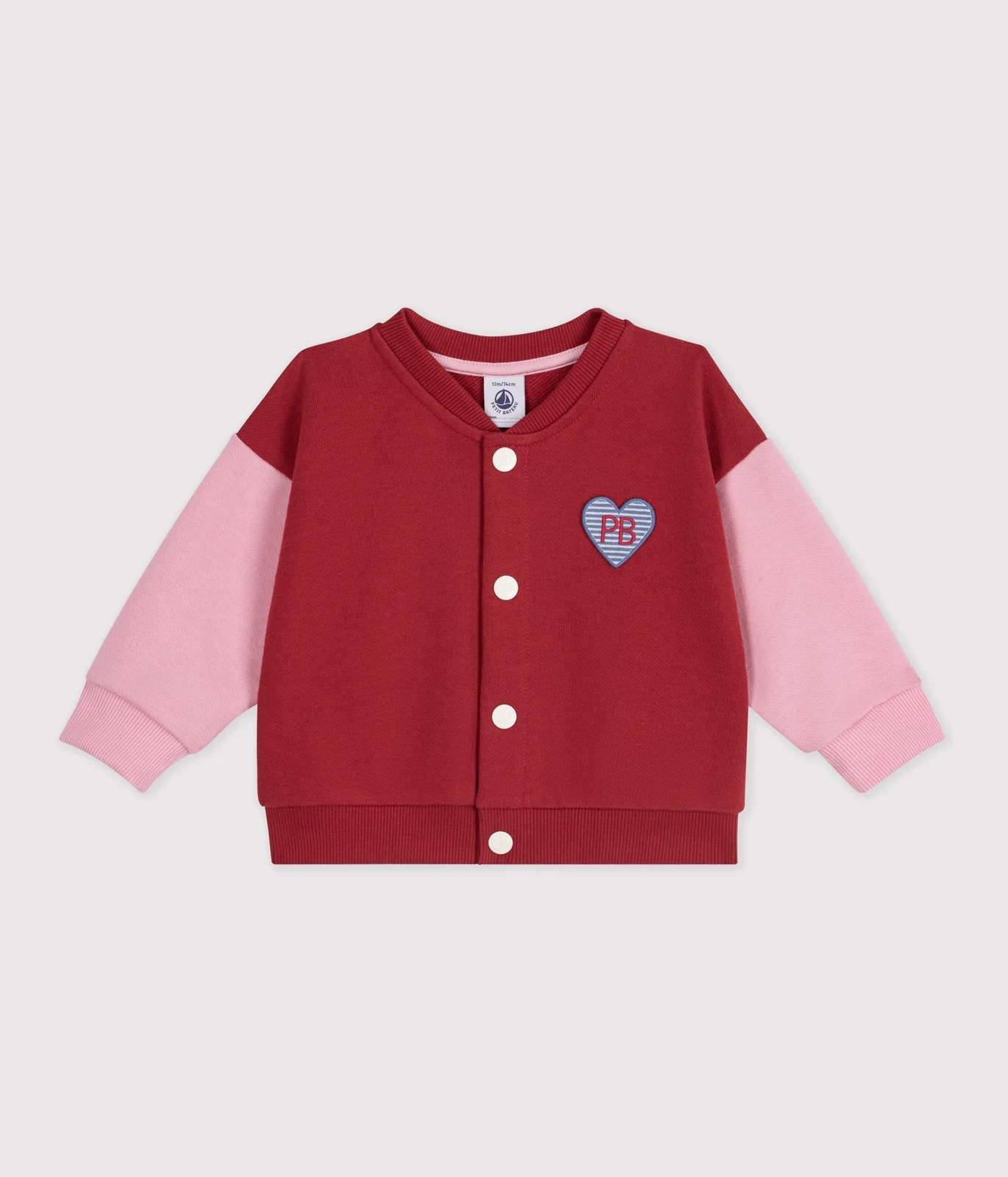 Two-tone cotton baby teddy