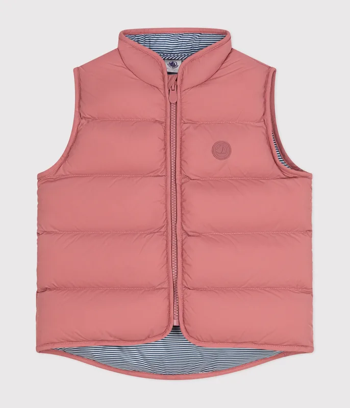 Children's Sleeveless Quilted Padded Jacket