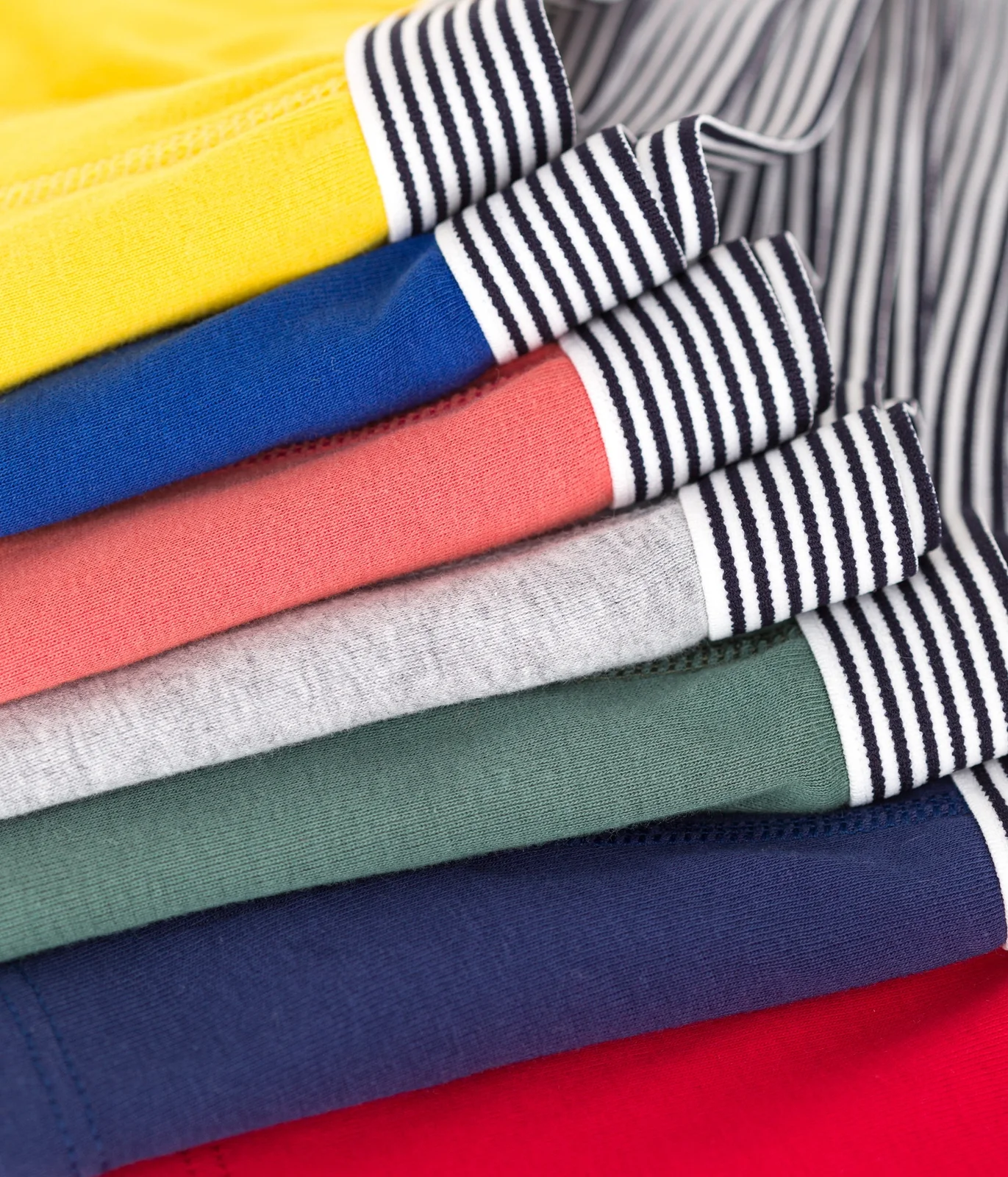 Children's plain cotton boxers - 7-pack