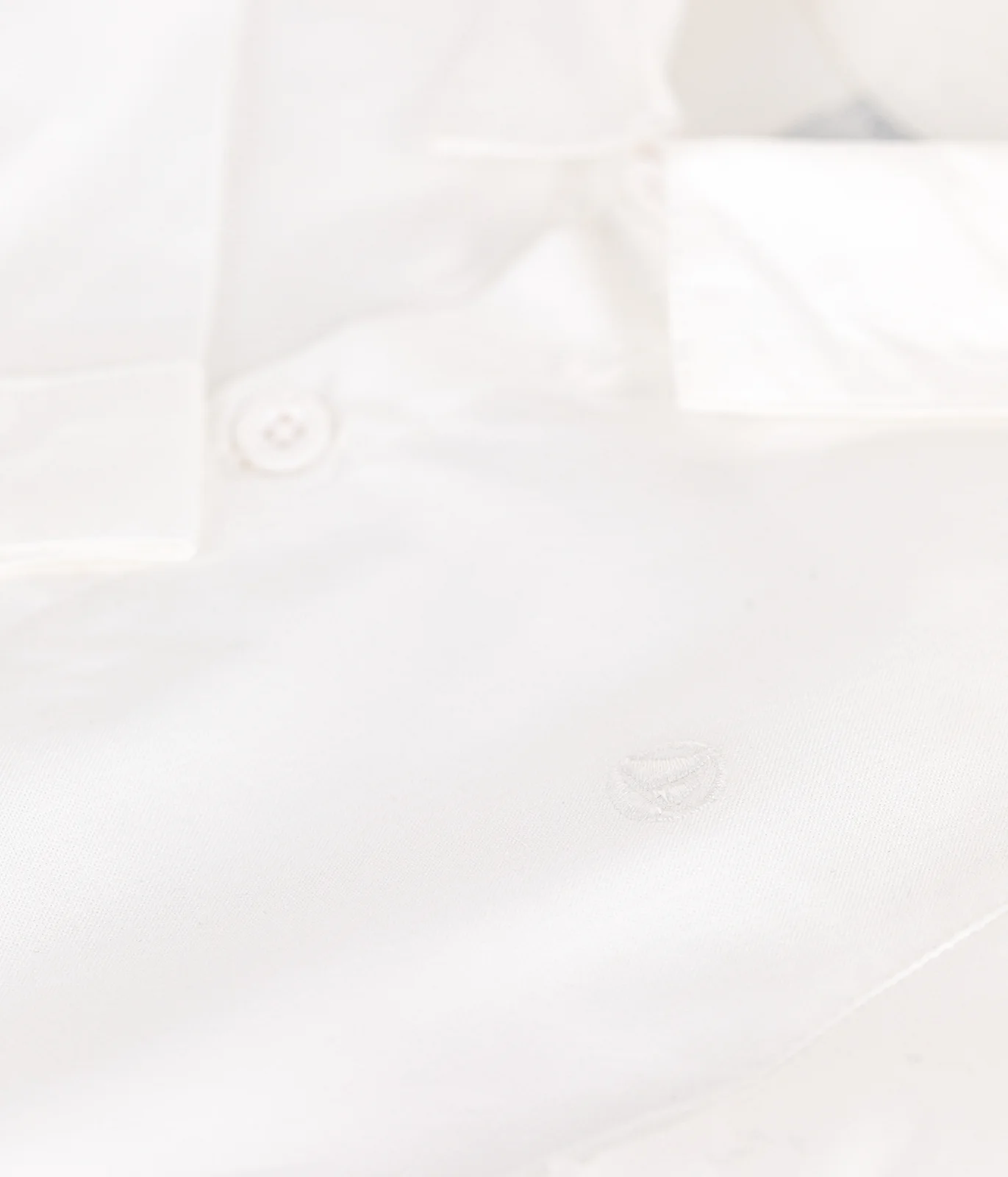 Babies' plain cotton shirt