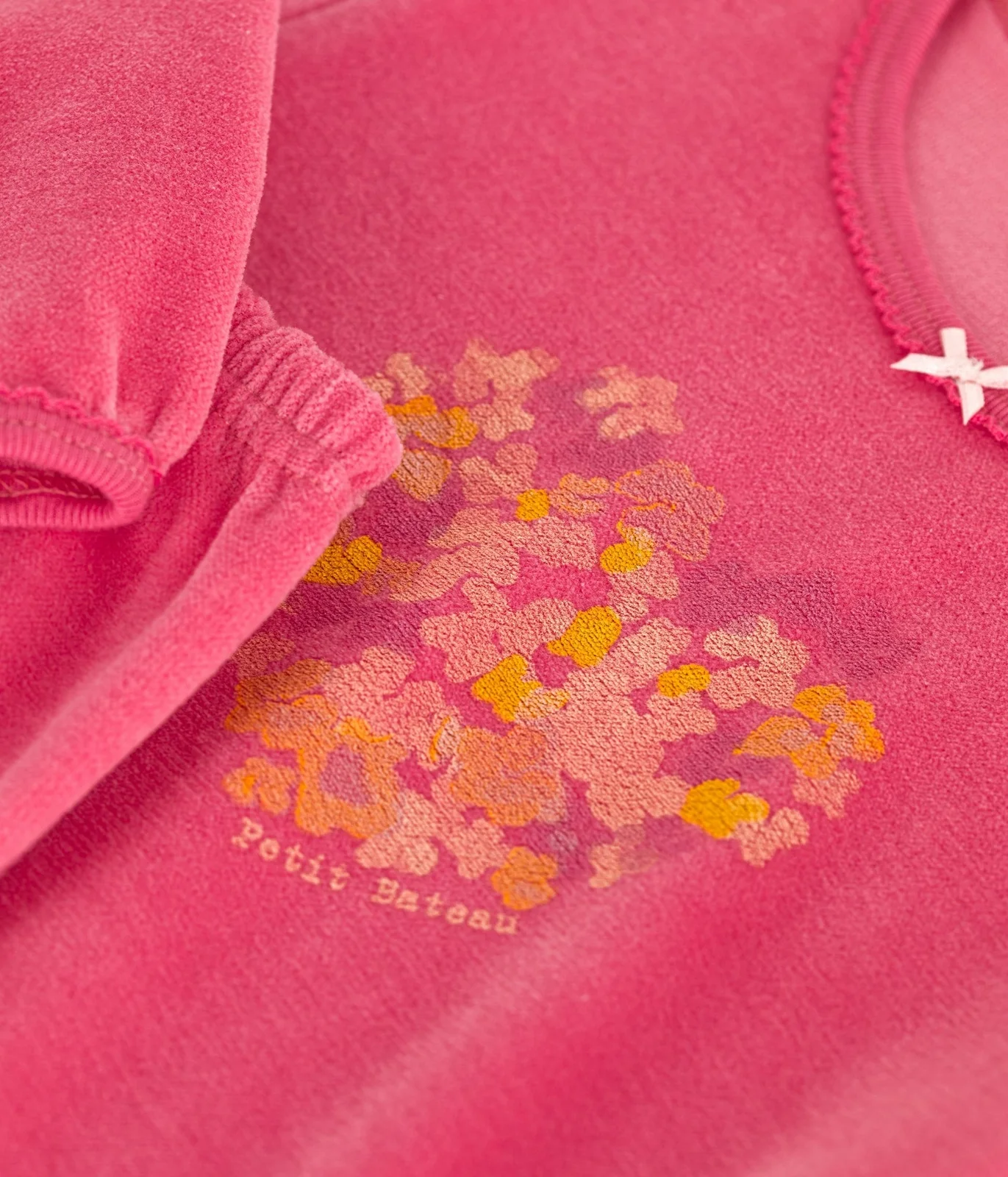 Children's velour pyjamas