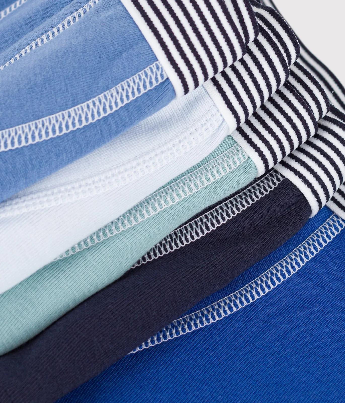 Pack of children's plain cotton boxers